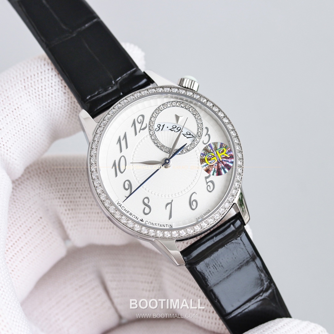 바쉐론콘스탄틴 에제리 스틸 다이아 문페이즈 오토매틱 Vacheron Constantin Égérie Steel Diamond Moonphase Automatic 37mm 2