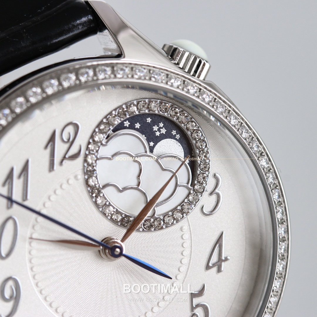 바쉐론콘스탄틴 에제리 스틸 다이아 문페이즈 오토매틱 Vacheron Constantin Égérie Steel Diamond Moonphase Automatic 37mm 5