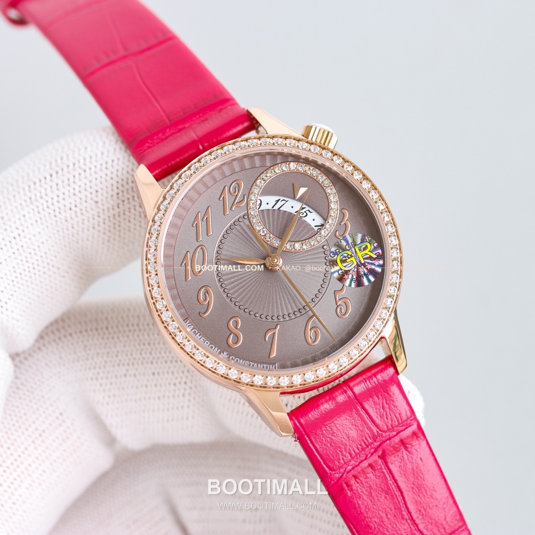 바쉐론콘스탄틴 에제리 스틸 다이아 문페이즈 오토매틱 Vacheron Constantin Égérie Steel Diamond Moonphase Automatic 37mm 2