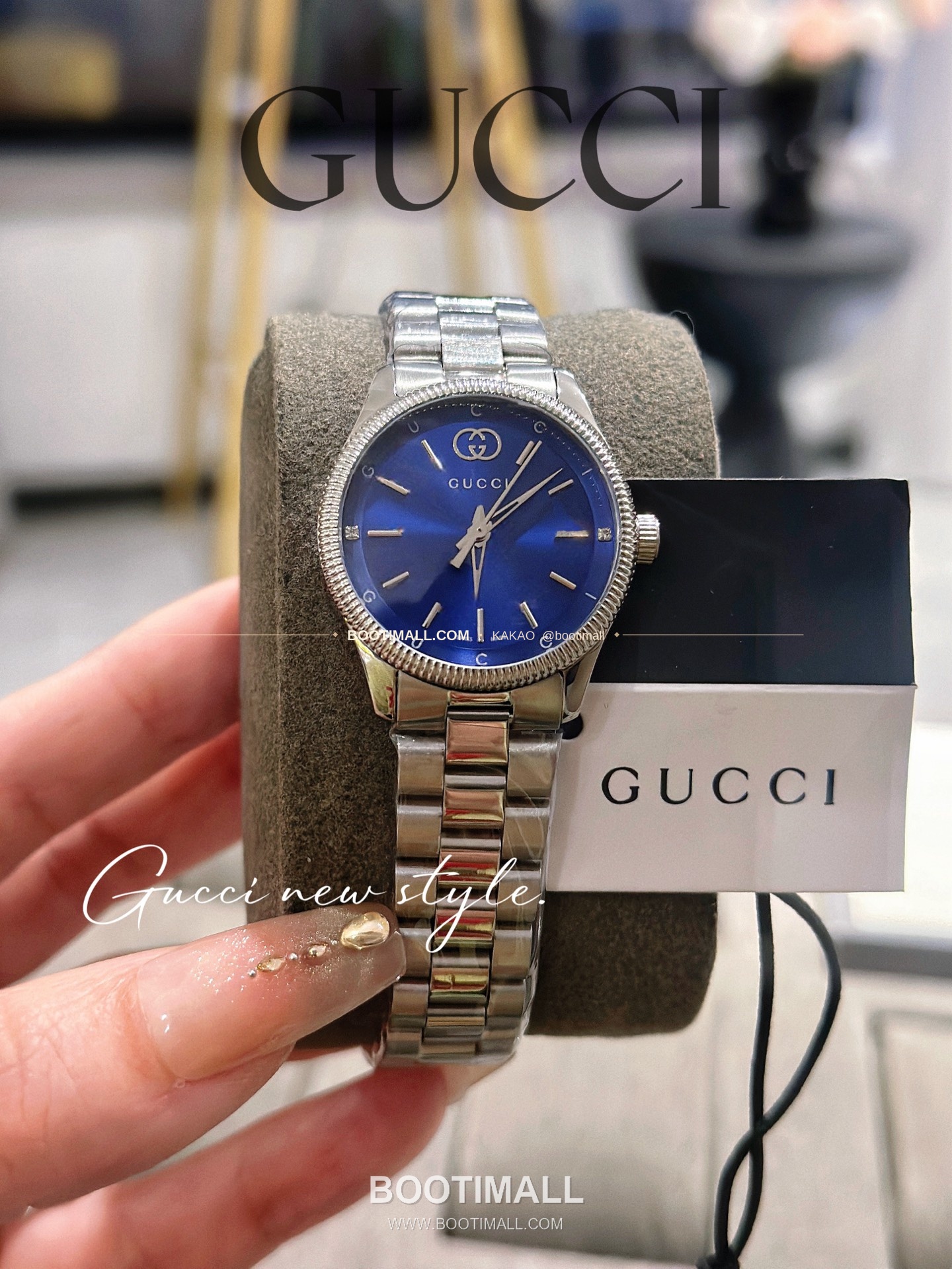 구찌 G타임리스 스틸 더블G 다이얼 쿼츠 Gucci G-Timeless Steel Double G Dial Quartz 29mm 6