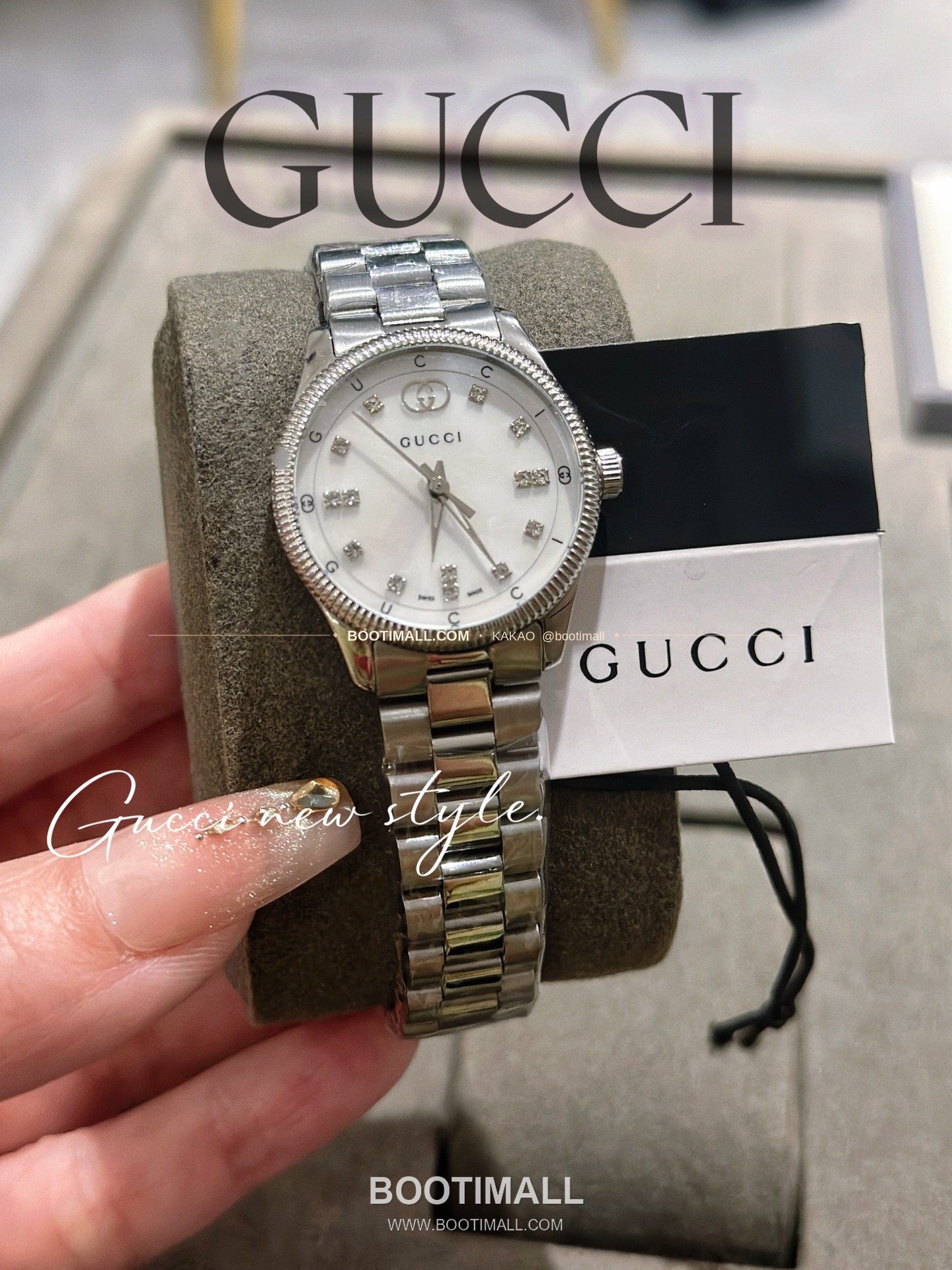 구찌 G타임리스 스틸 더블G 다이얼 쿼츠 Gucci G-Timeless Steel Double G Dial Quartz 29mm 3