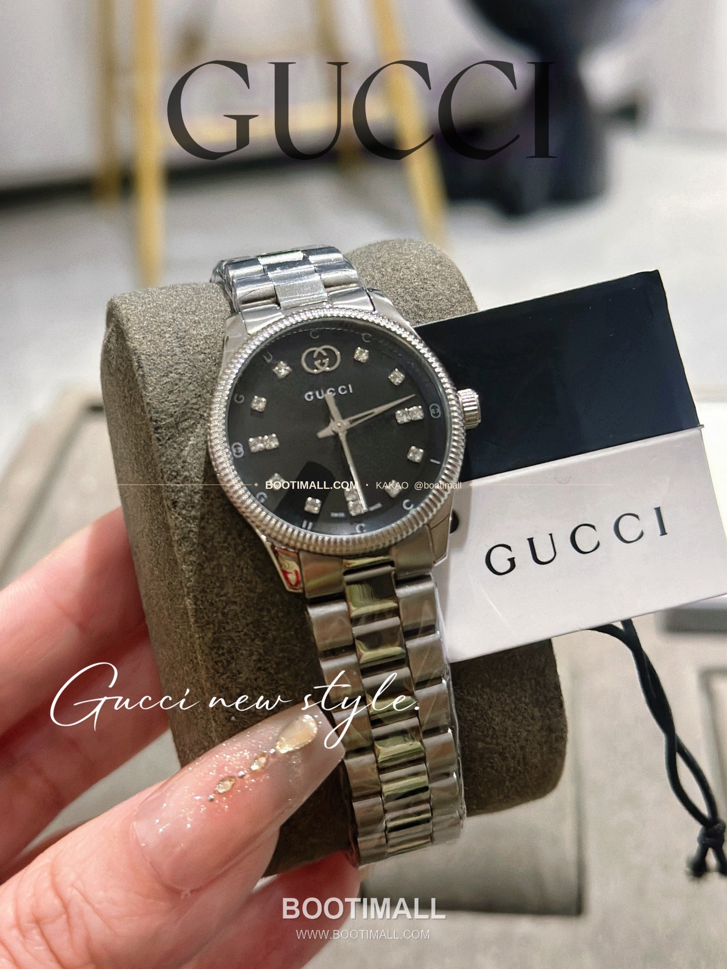 구찌 G타임리스 스틸 더블G 다이얼 쿼츠 Gucci G-Timeless Steel Double G Dial Quartz 29mm 4