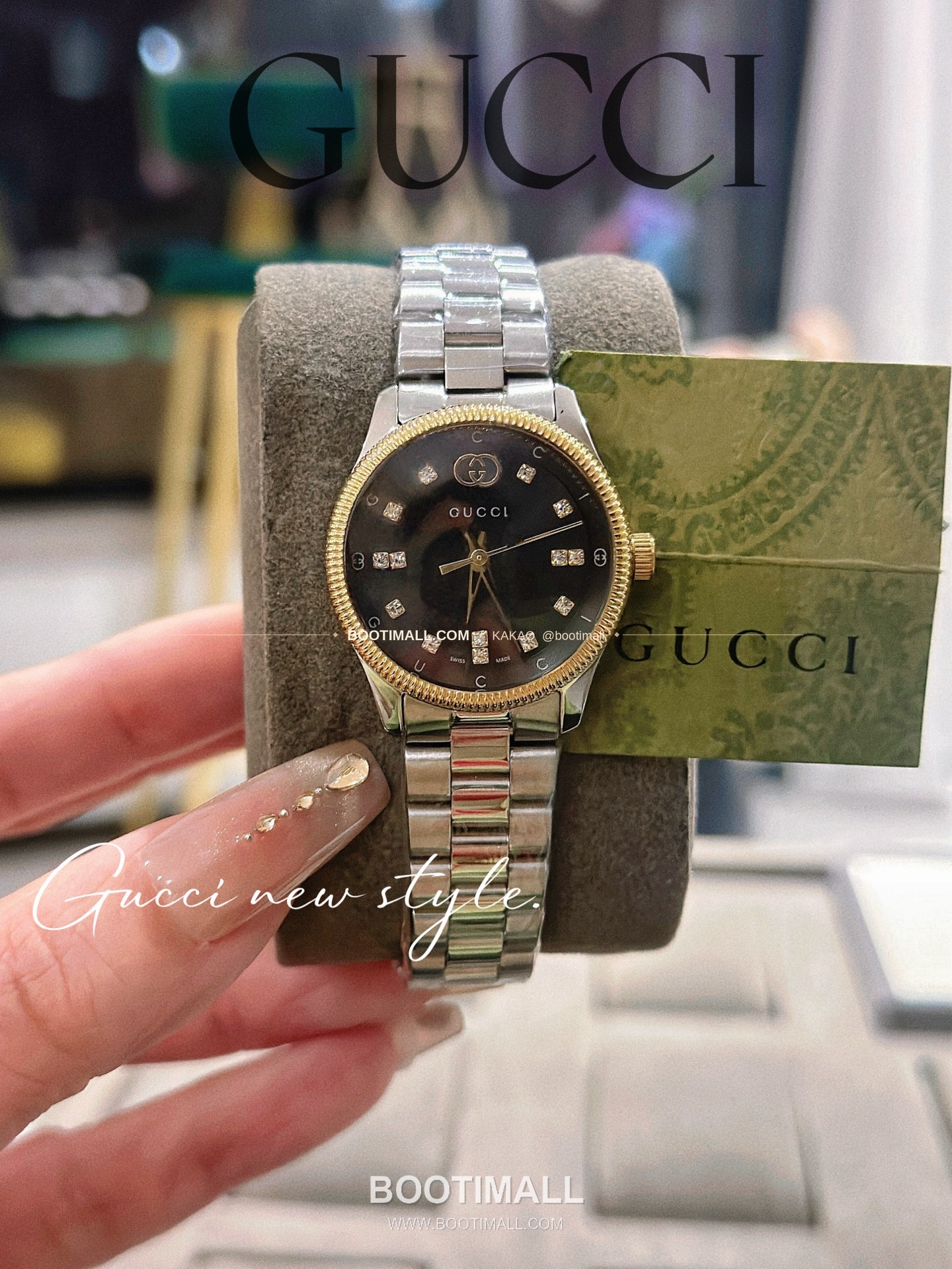 구찌 G타임리스 스틸 더블G 다이얼 쿼츠 Gucci G-Timeless Steel Double G Dial Quartz 29mm 3
