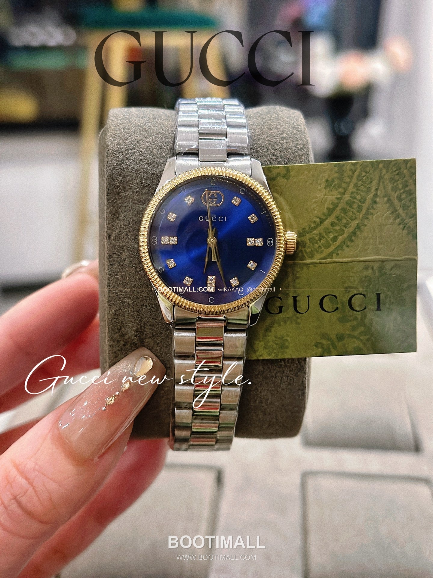 구찌 G타임리스 스틸 더블G 다이얼 쿼츠 Gucci G-Timeless Steel Double G Dial Quartz 29mm 5