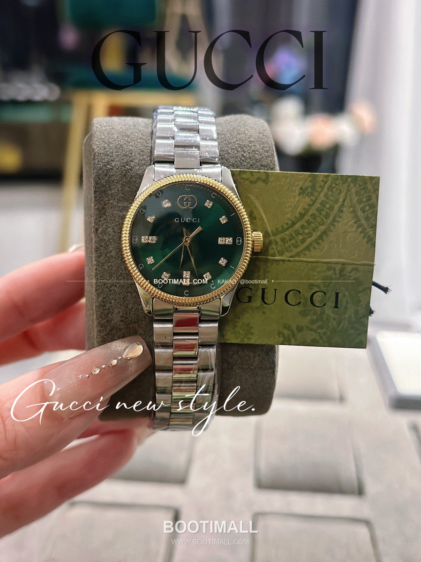 구찌 G타임리스 스틸 더블G 다이얼 쿼츠 Gucci G-Timeless Steel Double G Dial Quartz 29mm 6
