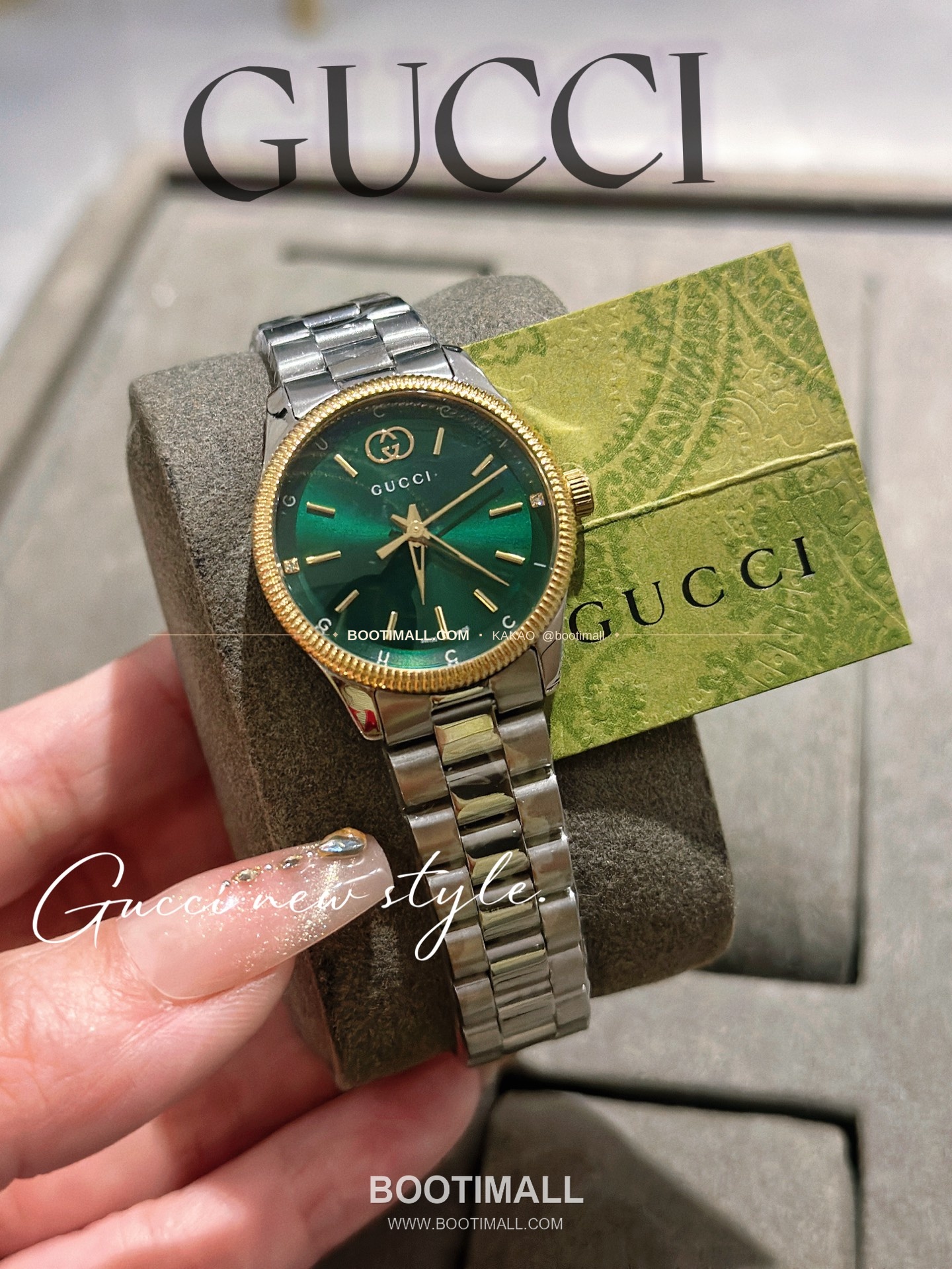 구찌 G타임리스 스틸 더블G 다이얼 쿼츠 Gucci G-Timeless Steel Double G Dial Quartz 29mm 1