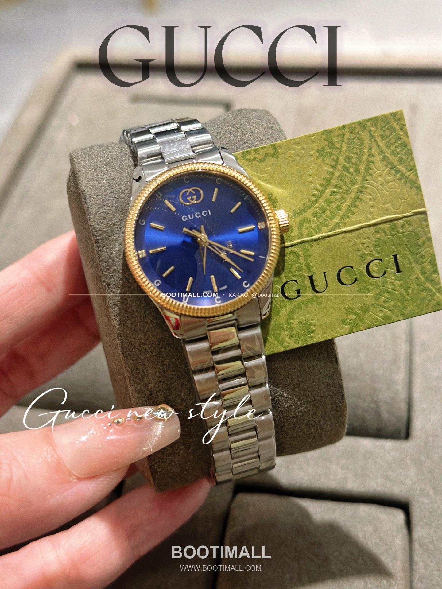 구찌 G타임리스 스틸 더블G 다이얼 쿼츠 Gucci G-Timeless Steel Double G Dial Quartz 29mm 2