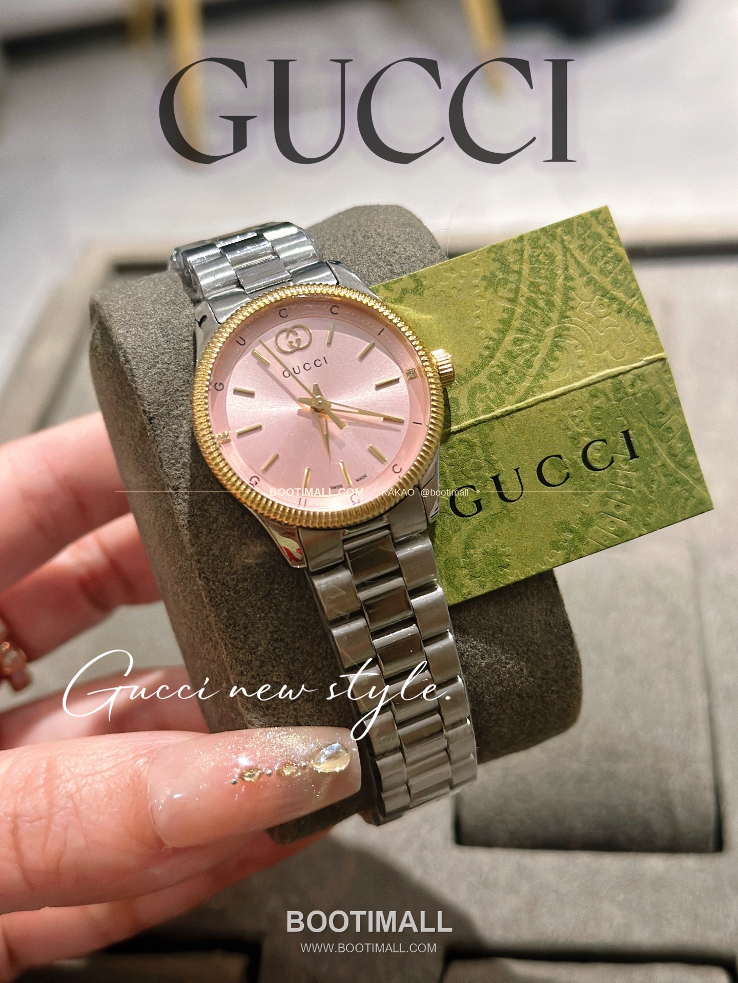 구찌 G타임리스 스틸 더블G 다이얼 쿼츠 Gucci G-Timeless Steel Double G Dial Quartz 29mm 3