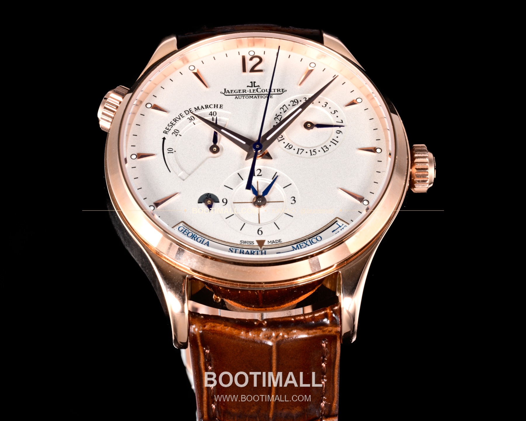 예거르쿨트르 마스터 지오그래픽 스틸 듀얼타임 오토매틱 Jaeger-LeCoultre Master Geographic Steel Dual Time Automatic Q1428421 42mm 2