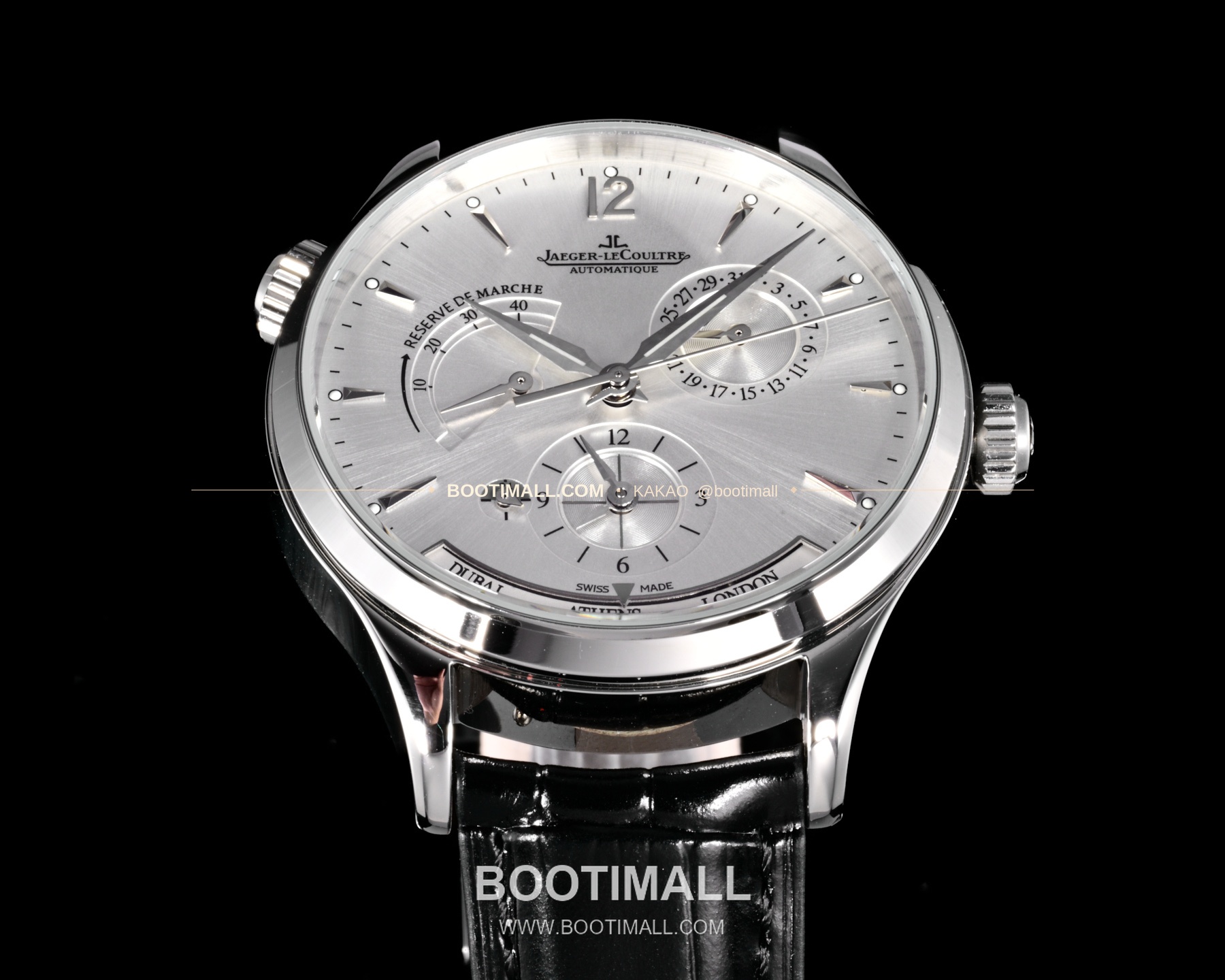 예거르쿨트르 마스터 지오그래픽 스틸 듀얼타임 오토매틱 Jaeger-LeCoultre Master Geographic Steel Dual Time Automatic Q1428421 42mm 2