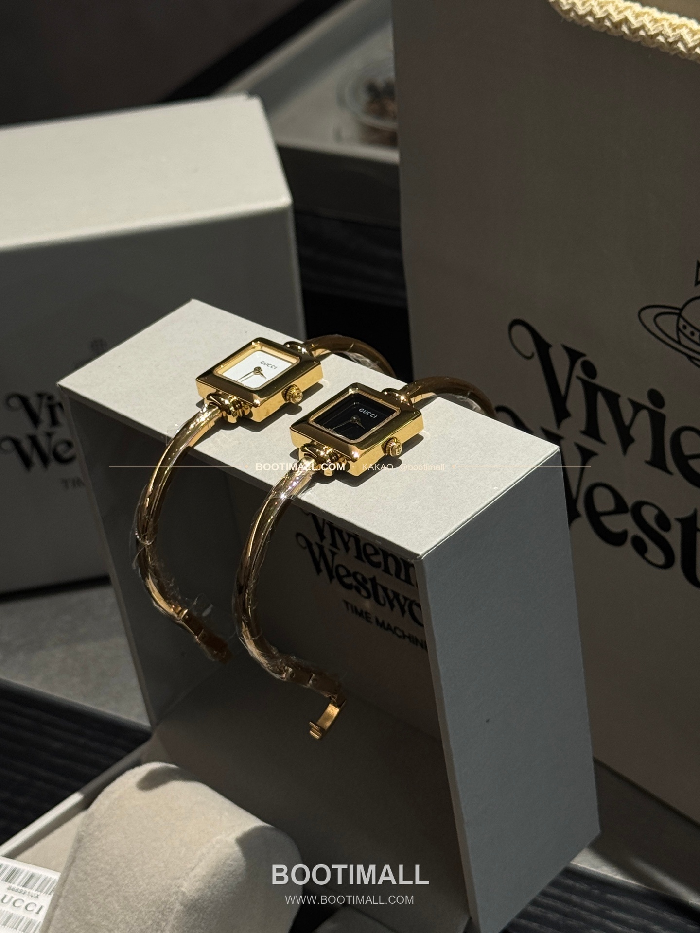 구찌 스퀘어 스틸 자개 다이얼 브레이슬릿 쿼츠 Gucci Square Steel Mother of Pearl Bracelet Quartz 20mm 6