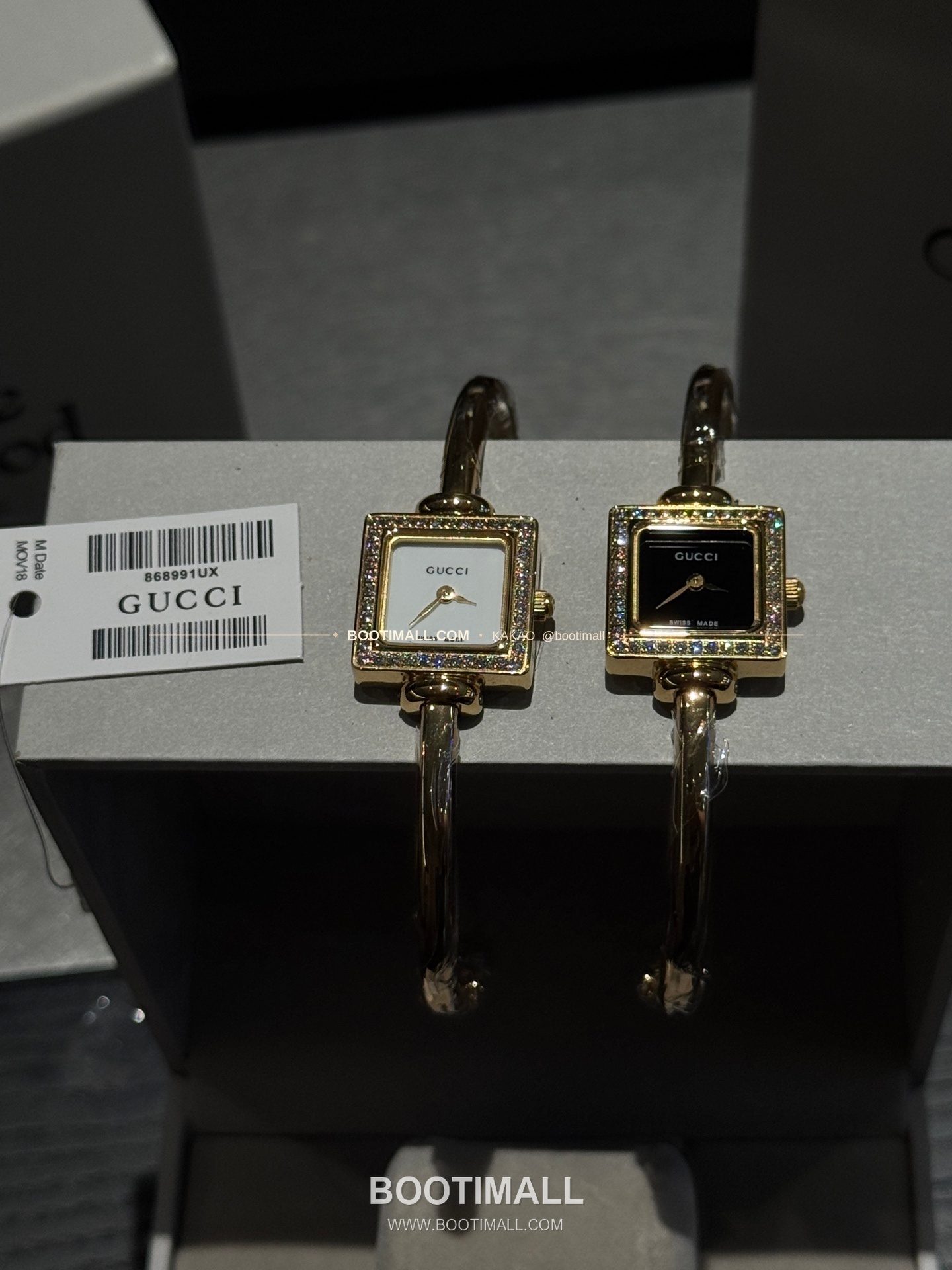 구찌 스퀘어 스틸 자개 다이얼 브레이슬릿 쿼츠 Gucci Square Steel Mother of Pearl Bracelet Quartz 20mm 1