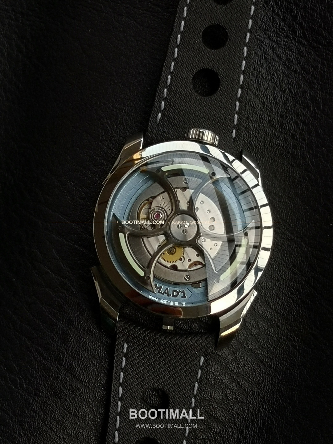 엠비앤에프 MAD1S 스틸 사이드리딩 로터 오토매틱 MB&F MAD1S Steel Side Reading Rotor Automatic 42mm 2