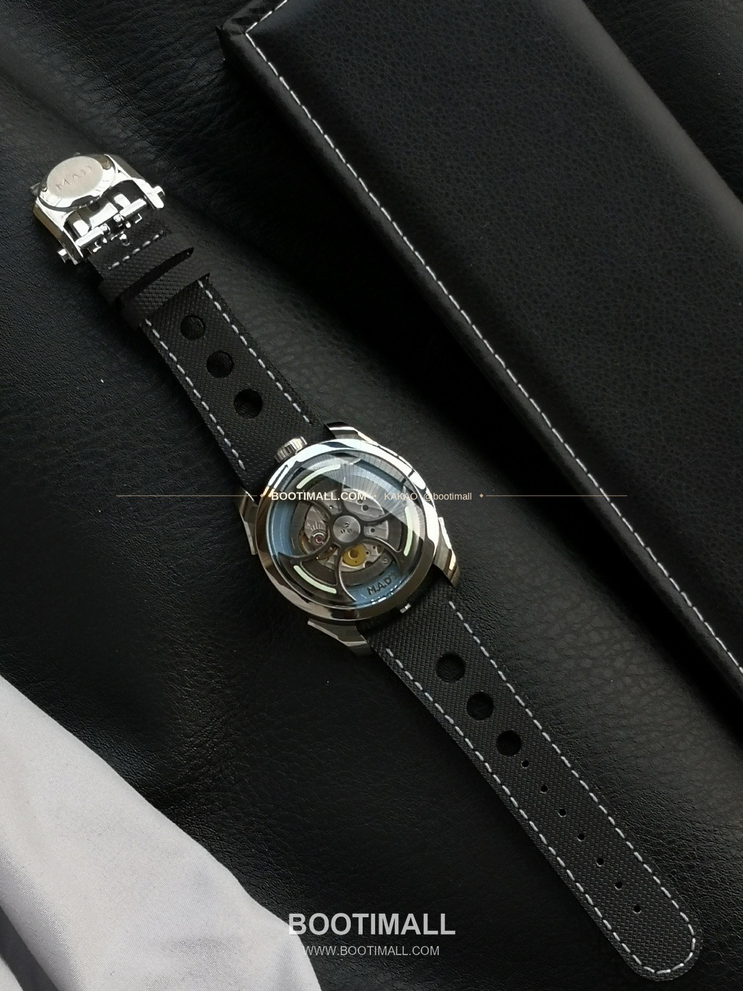 엠비앤에프 MAD1S 스틸 사이드리딩 로터 오토매틱 MB&F MAD1S Steel Side Reading Rotor Automatic 42mm 5