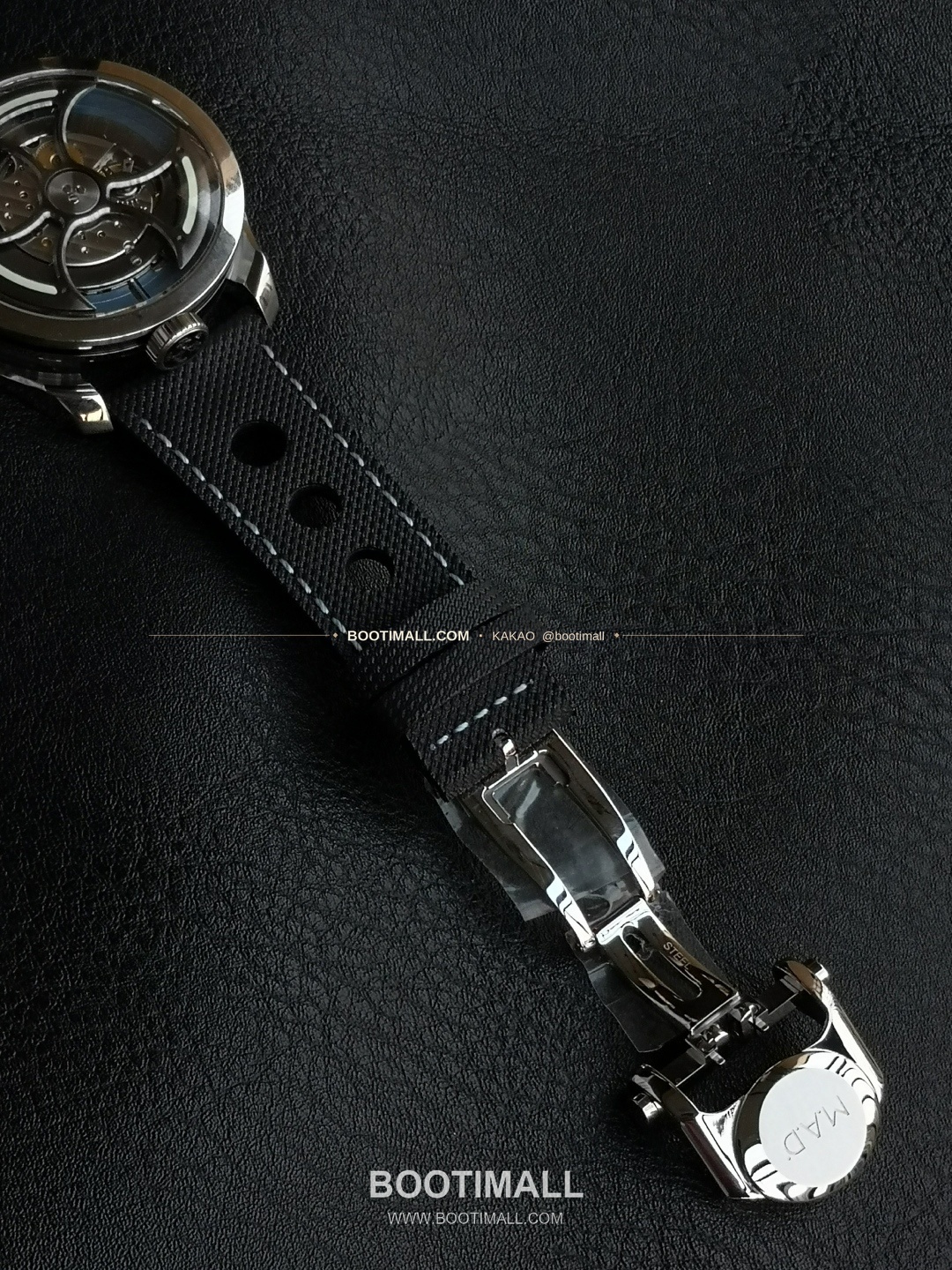 엠비앤에프 MAD1S 스틸 사이드리딩 로터 오토매틱 MB&F MAD1S Steel Side Reading Rotor Automatic 42mm 8