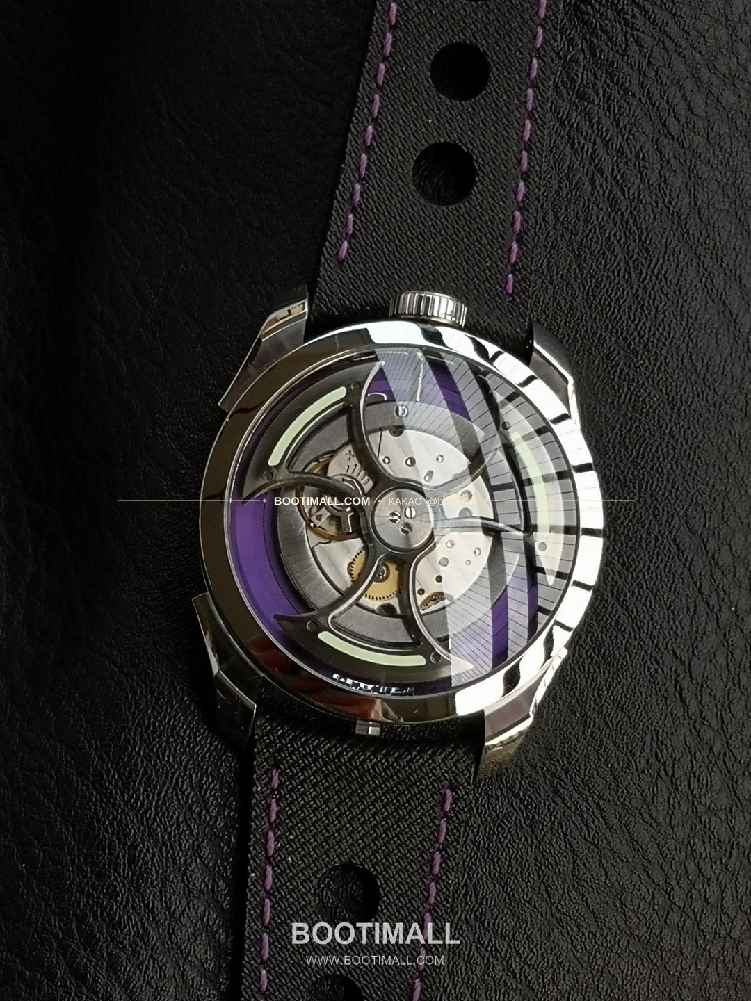 엠비앤에프 MAD1S 스틸 사이드리딩 로터 오토매틱 MB&F MAD1S Steel Side Reading Rotor Automatic 42mm 2