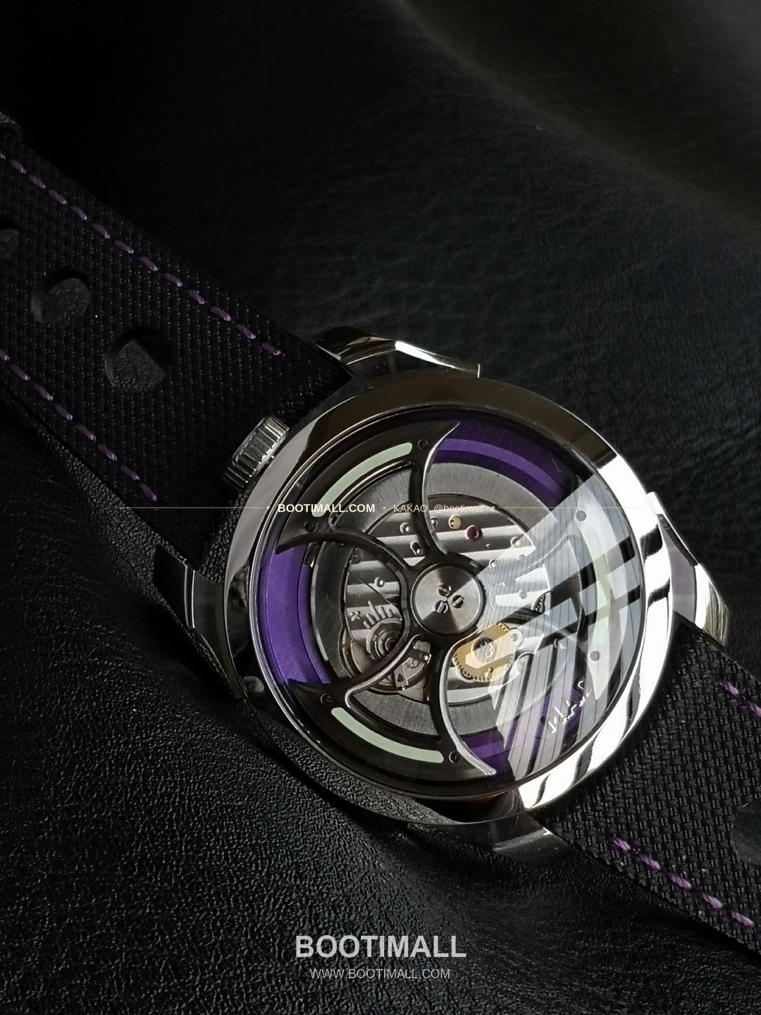 엠비앤에프 MAD1S 스틸 사이드리딩 로터 오토매틱 MB&F MAD1S Steel Side Reading Rotor Automatic 42mm 4