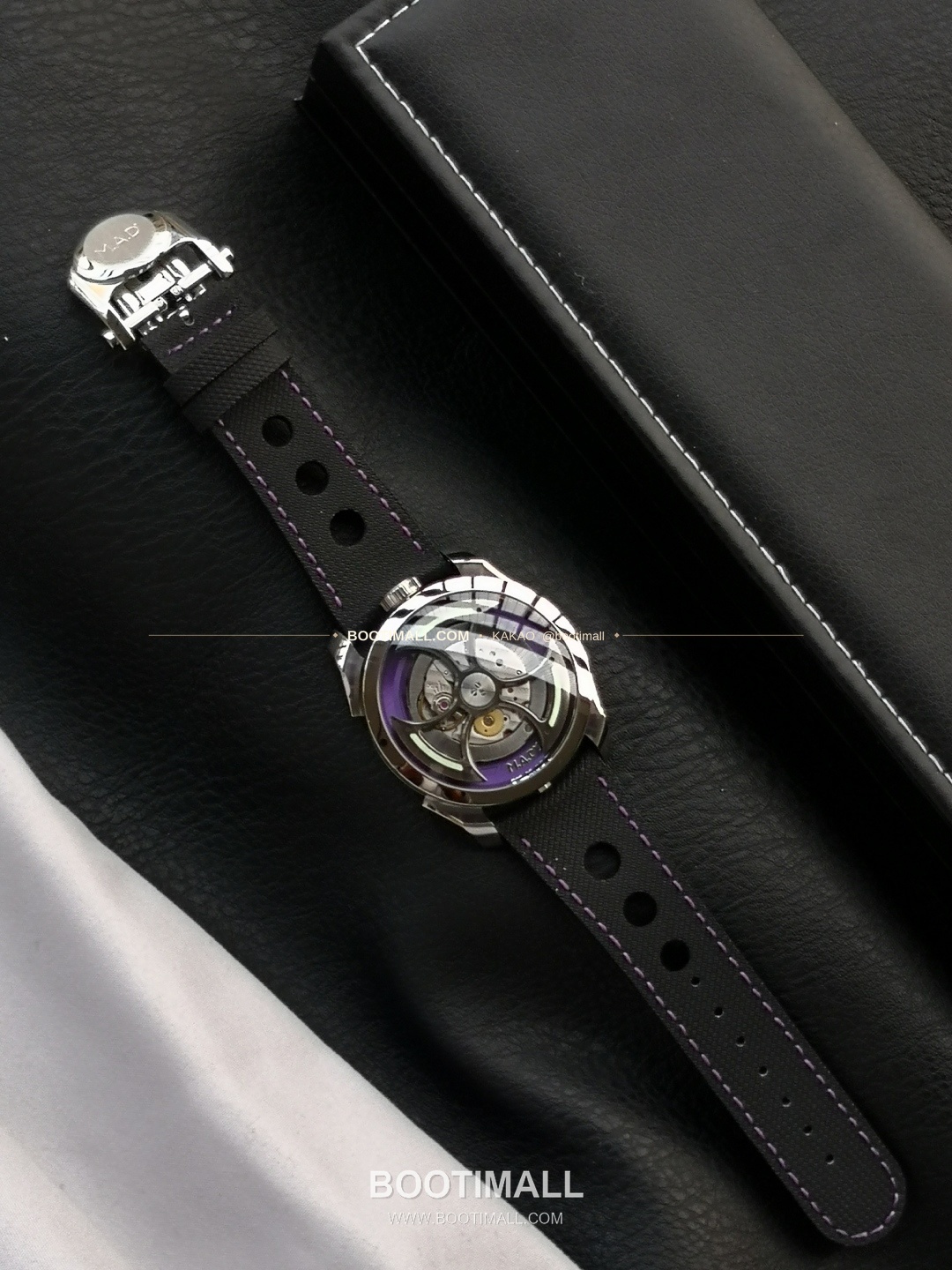 엠비앤에프 MAD1S 스틸 사이드리딩 로터 오토매틱 MB&F MAD1S Steel Side Reading Rotor Automatic 42mm 5