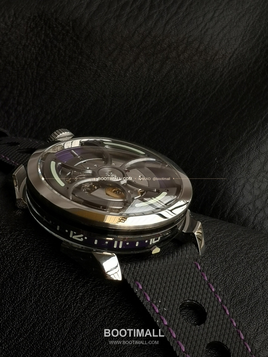 엠비앤에프 MAD1S 스틸 사이드리딩 로터 오토매틱 MB&F MAD1S Steel Side Reading Rotor Automatic 42mm 6