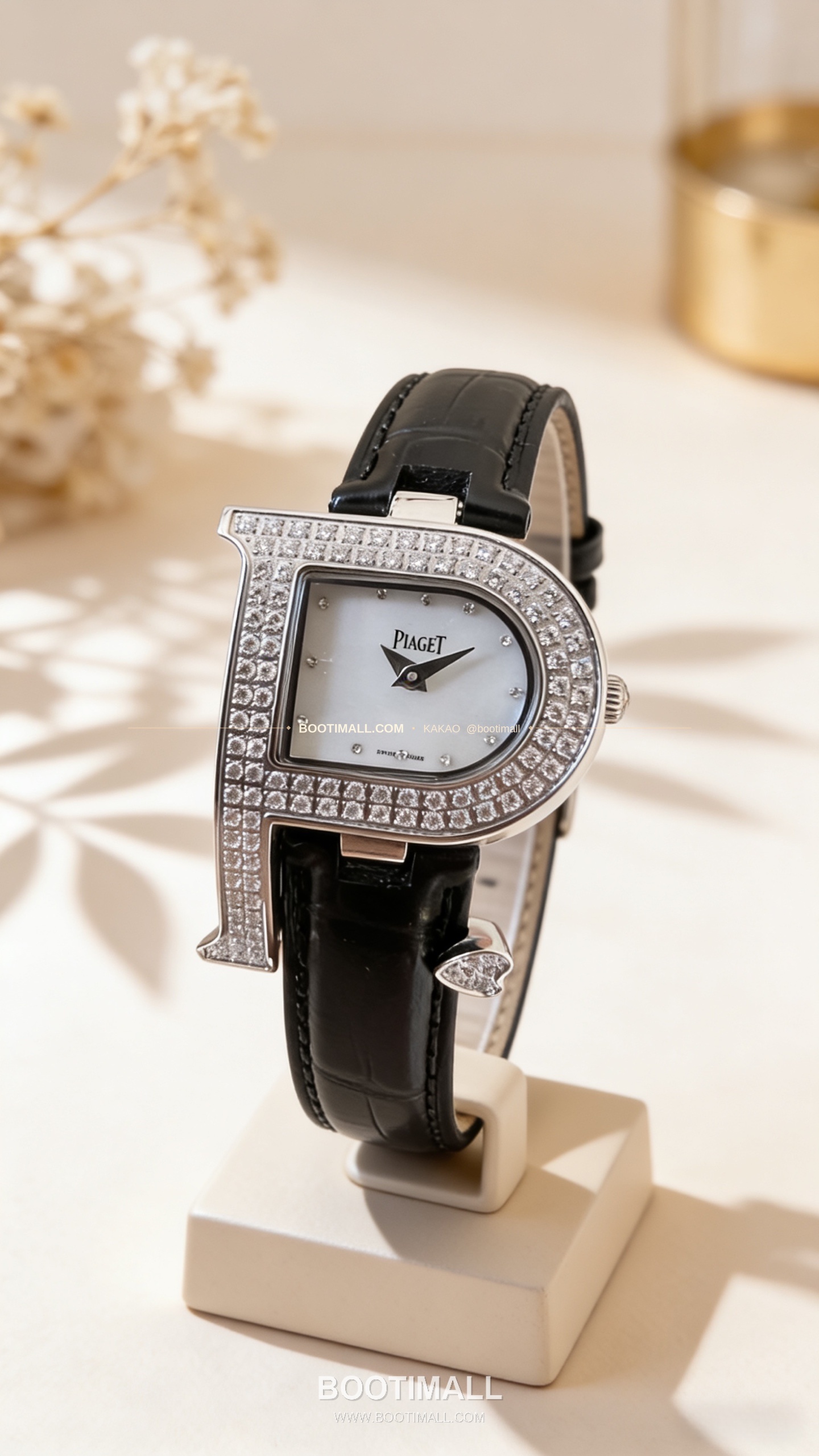 피아제 라임라이트 갈라 스틸 다이아 비대칭 쿼츠 Piaget Limelight Gala Steel Diamond Asymmetrical Quartz 28mm 5