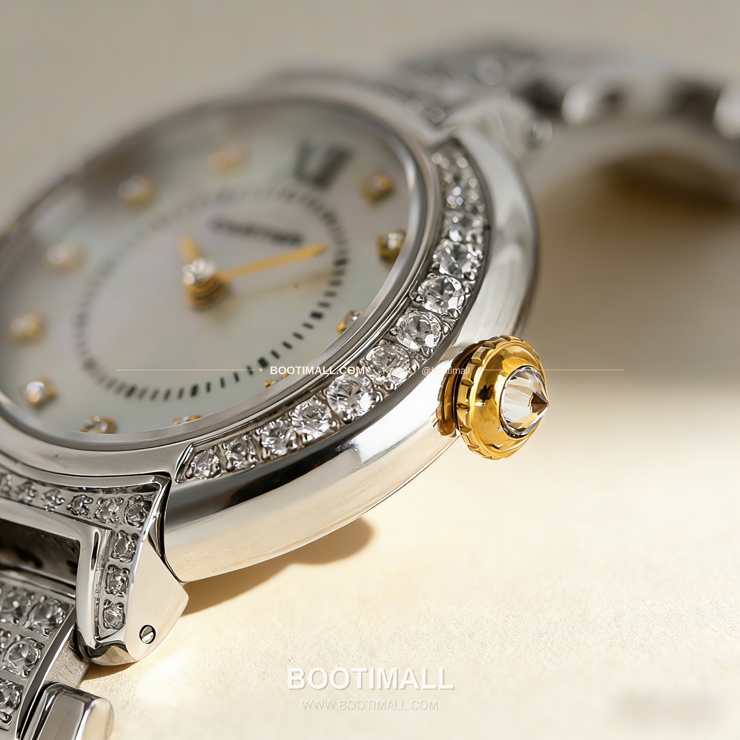 까르띠에 토르튀 스틸 다이아 문페이즈 쿼츠 Cartier Tortue Steel Diamond Moonphase Quartz 30mm 6