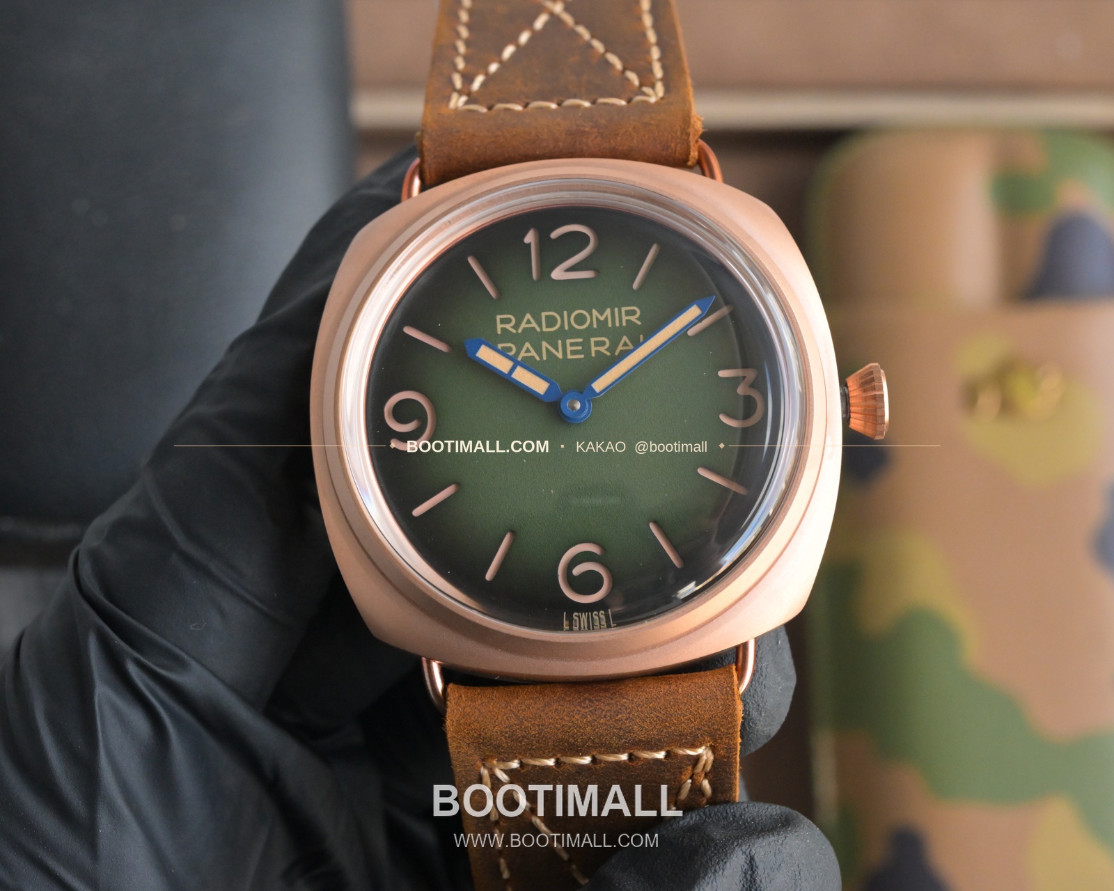 파네라이 루미노르 스틸 샌드위치 다이얼 수동 메커니컬 Panerai Luminor Steel Sandwich Dial Manual Mechanical 44mm 1