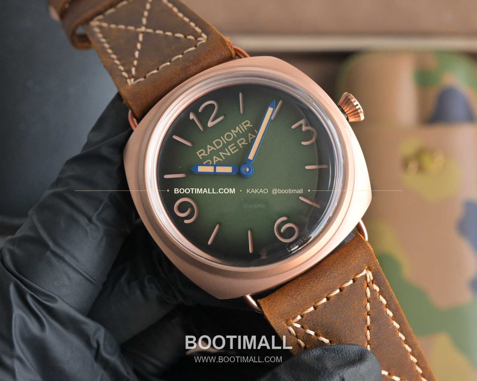 파네라이 루미노르 스틸 샌드위치 다이얼 수동 메커니컬 Panerai Luminor Steel Sandwich Dial Manual Mechanical 44mm 2