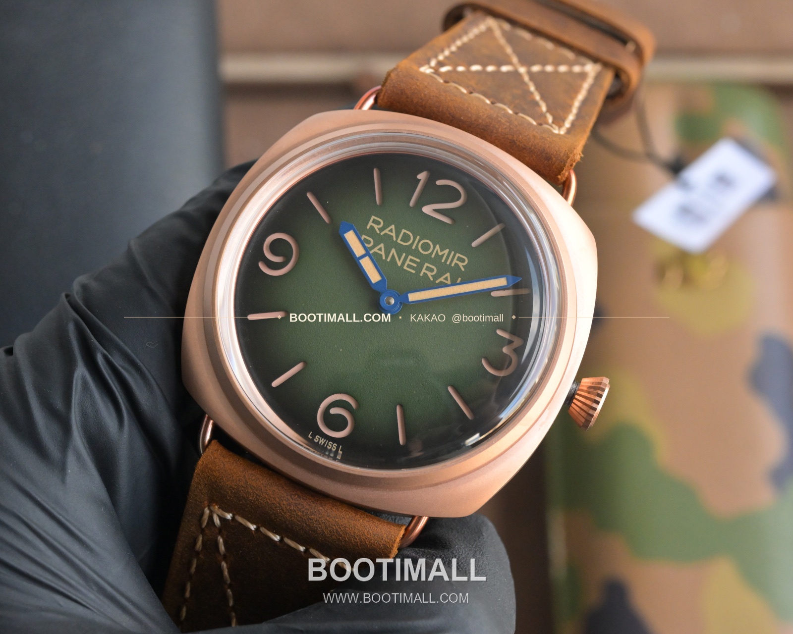 파네라이 루미노르 스틸 샌드위치 다이얼 수동 메커니컬 Panerai Luminor Steel Sandwich Dial Manual Mechanical 44mm 3