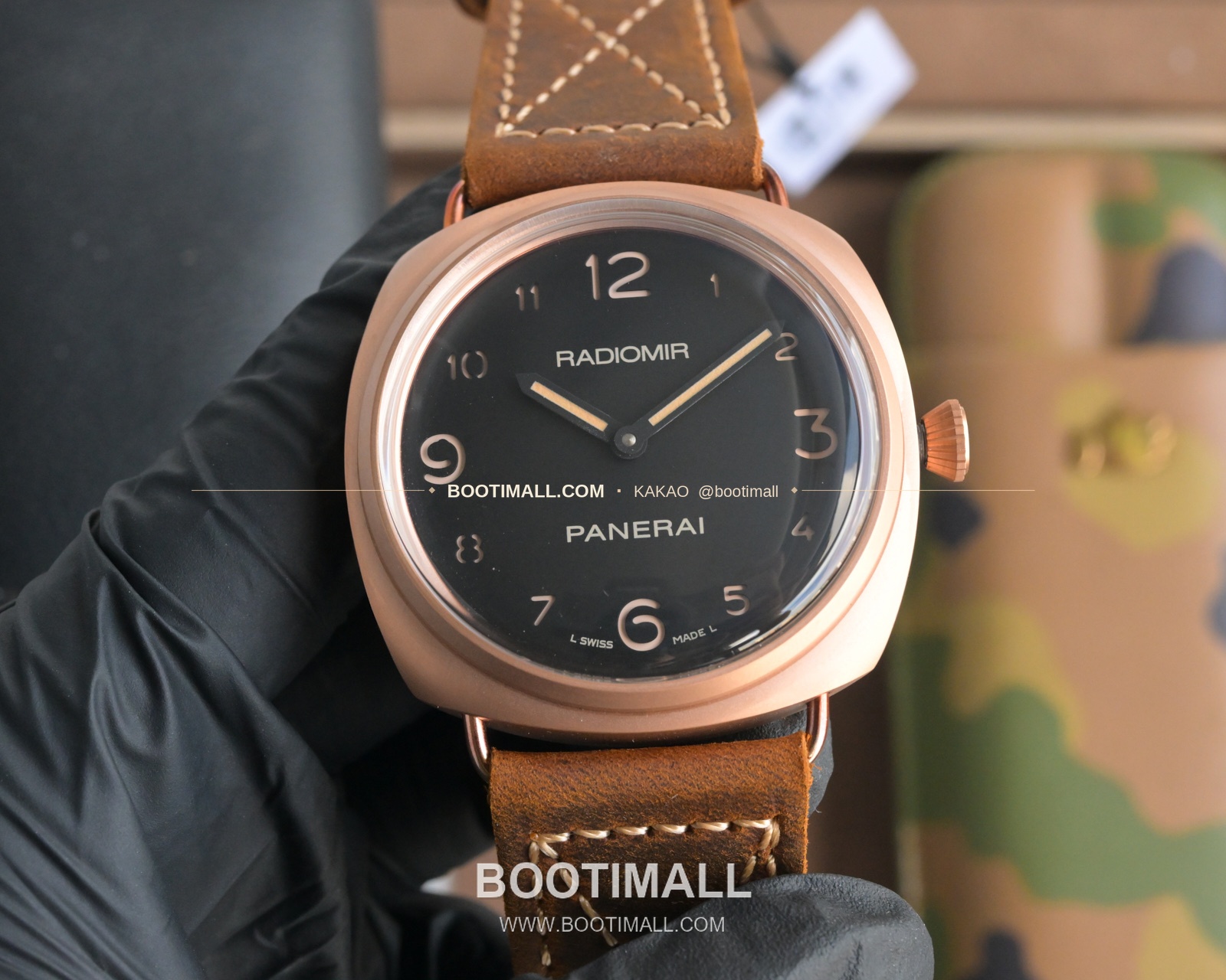 파네라이 루미노르 스틸 샌드위치 다이얼 수동 메커니컬 Panerai Luminor Steel Sandwich Dial Manual Mechanical 44mm 9