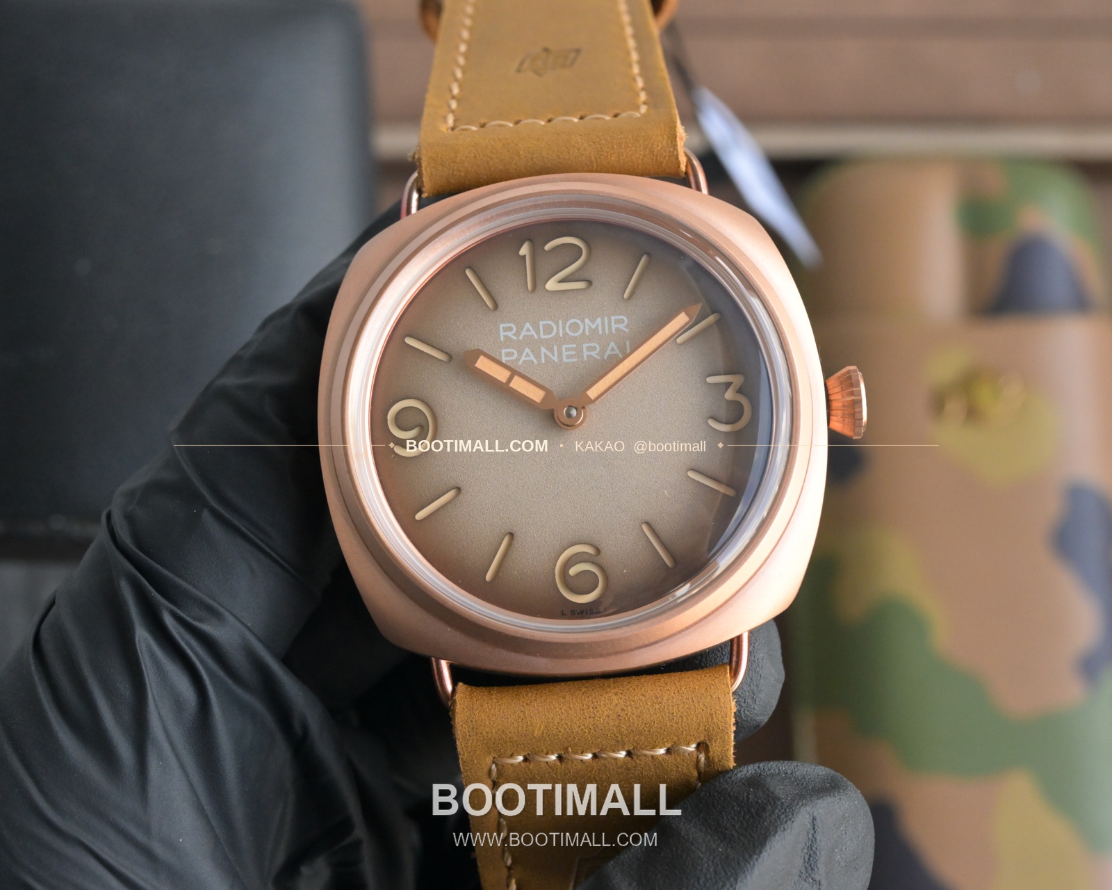 파네라이 루미노르 스틸 샌드위치 다이얼 수동 메커니컬 Panerai Luminor Steel Sandwich Dial Manual Mechanical 44mm 1