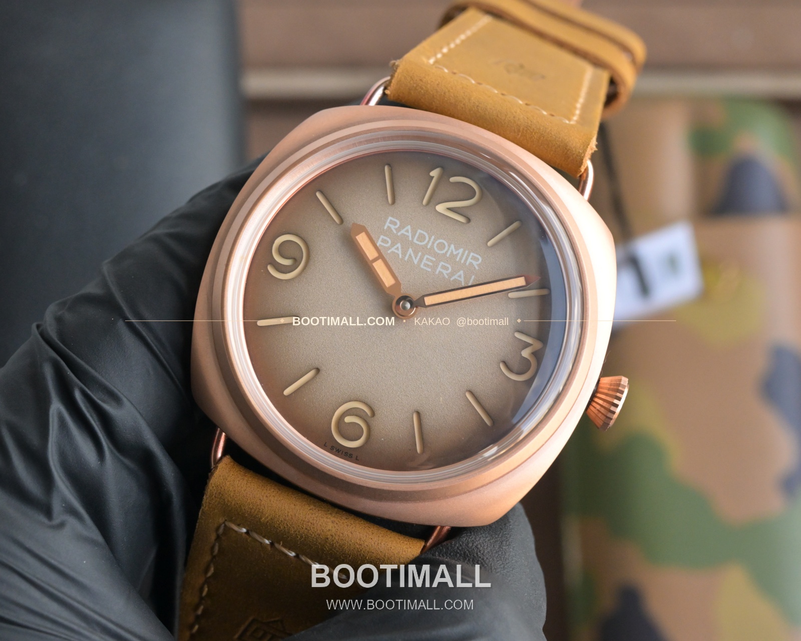 파네라이 루미노르 스틸 샌드위치 다이얼 수동 메커니컬 Panerai Luminor Steel Sandwich Dial Manual Mechanical 44mm 3