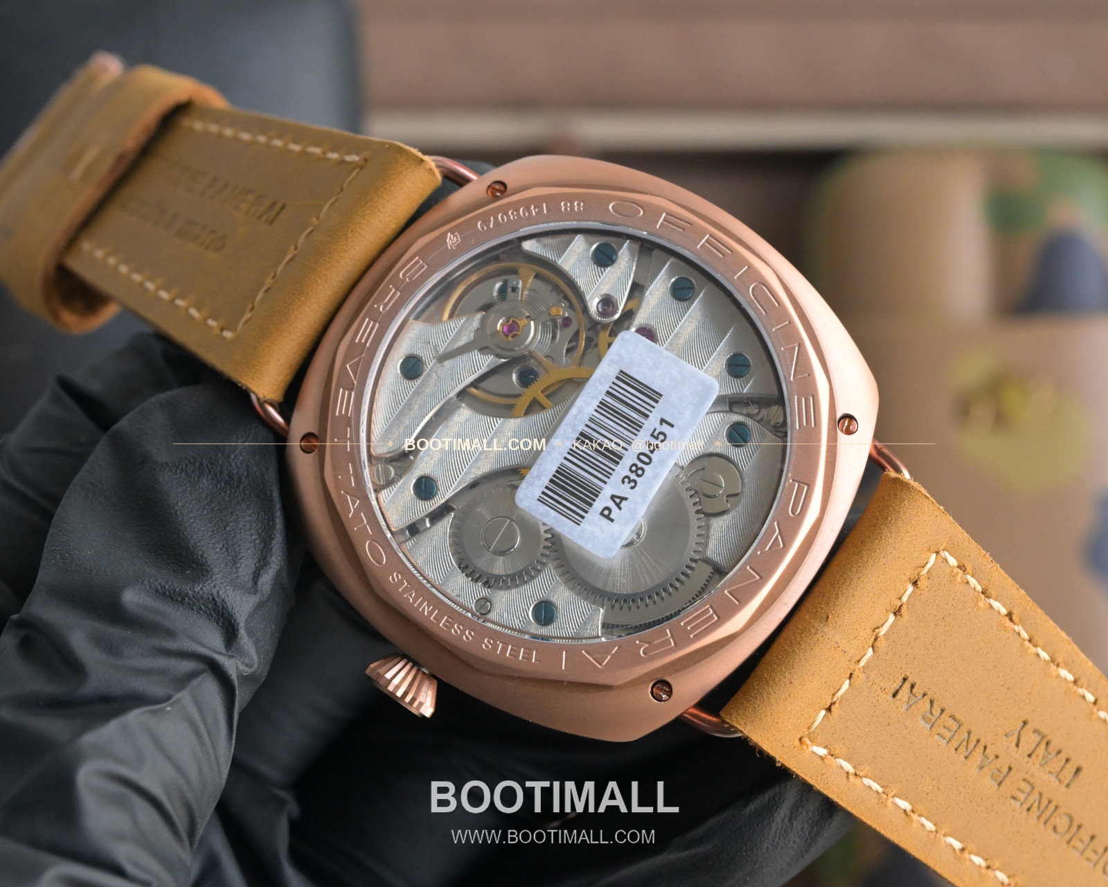 파네라이 루미노르 스틸 샌드위치 다이얼 수동 메커니컬 Panerai Luminor Steel Sandwich Dial Manual Mechanical 44mm 7