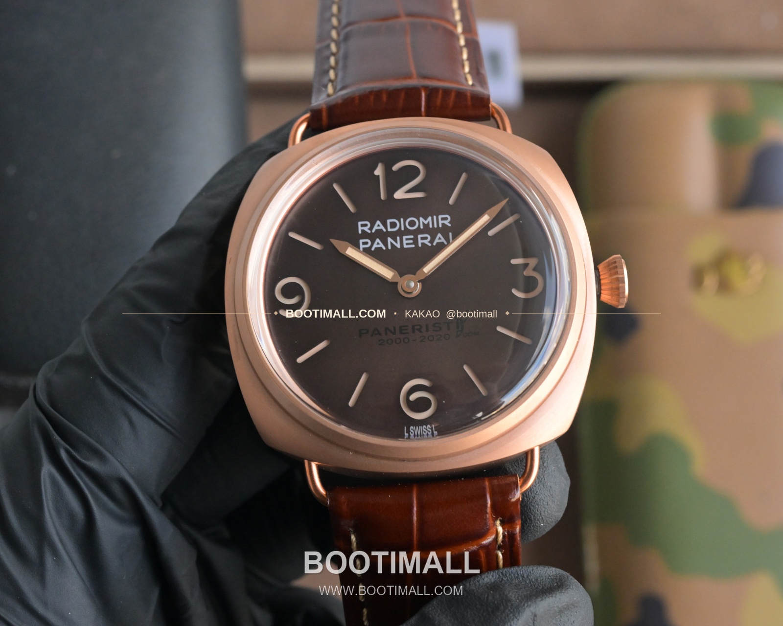 파네라이 루미노르 스틸 샌드위치 다이얼 수동 메커니컬 Panerai Luminor Steel Sandwich Dial Manual Mechanical 44mm 9