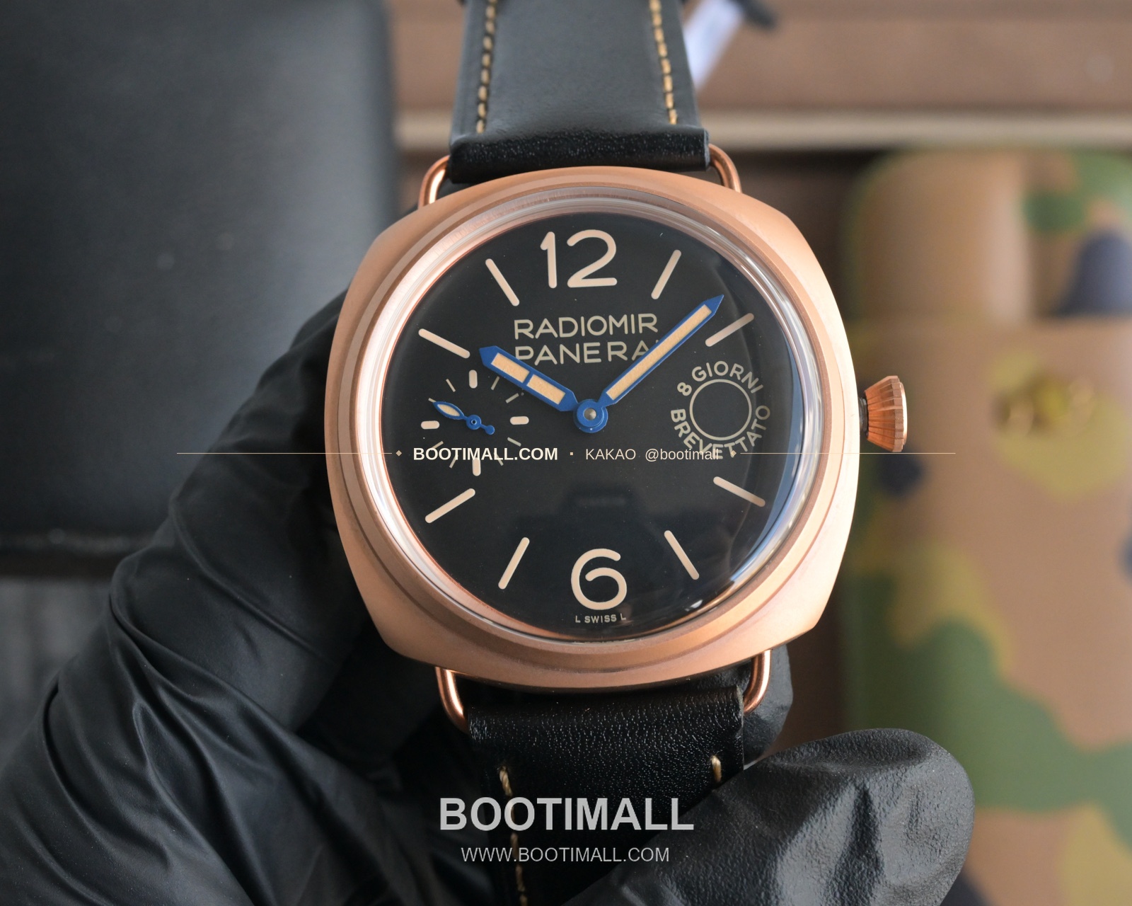 파네라이 루미노르 스틸 샌드위치 다이얼 수동 메커니컬 Panerai Luminor Steel Sandwich Dial Manual Mechanical 44mm 1