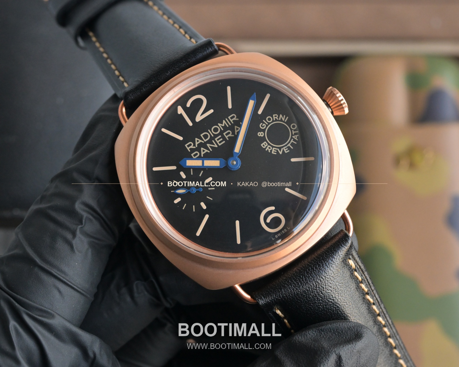 파네라이 루미노르 스틸 샌드위치 다이얼 수동 메커니컬 Panerai Luminor Steel Sandwich Dial Manual Mechanical 44mm 2