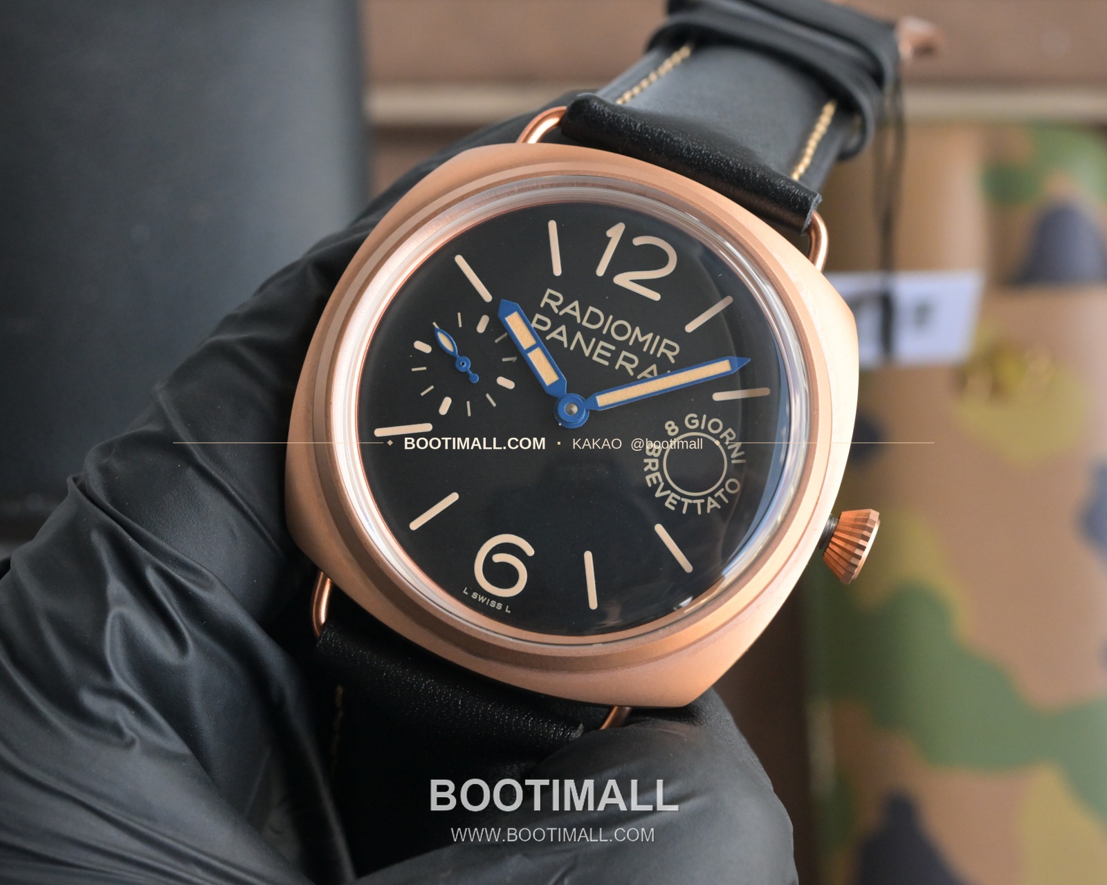 파네라이 루미노르 스틸 샌드위치 다이얼 수동 메커니컬 Panerai Luminor Steel Sandwich Dial Manual Mechanical 44mm 3