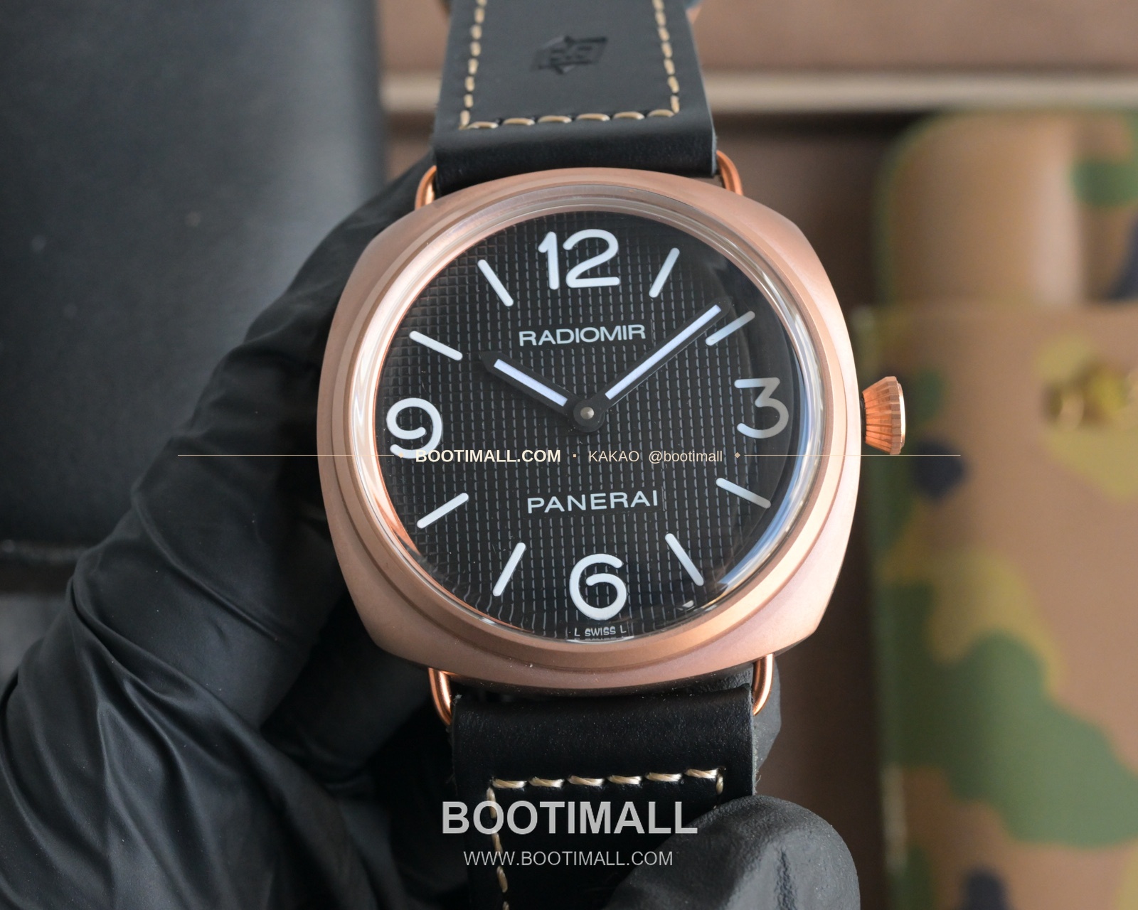 파네라이 루미노르 스틸 샌드위치 다이얼 수동 메커니컬 Panerai Luminor Steel Sandwich Dial Manual Mechanical 44mm 9