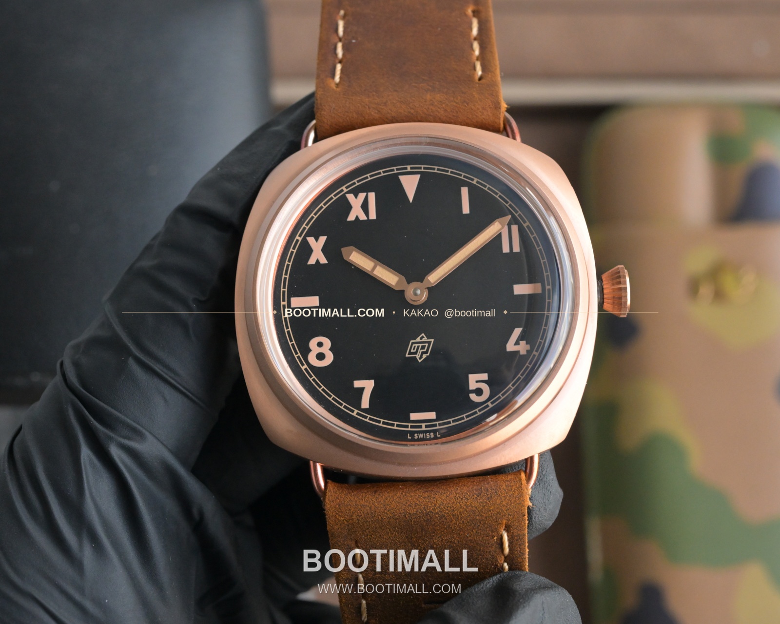 파네라이 루미노르 스틸 샌드위치 다이얼 수동 메커니컬 Panerai Luminor Steel Sandwich Dial Manual Mechanical 44mm 5