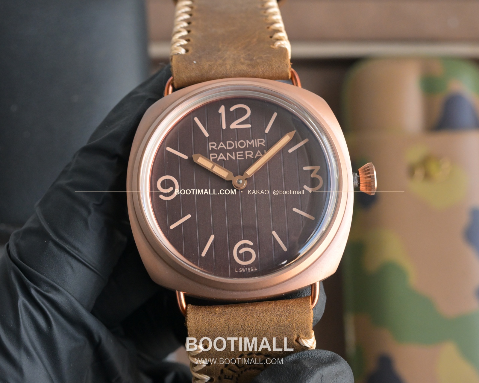 파네라이 루미노르 스틸 샌드위치 다이얼 수동 메커니컬 Panerai Luminor Steel Sandwich Dial Manual Mechanical 44mm 6