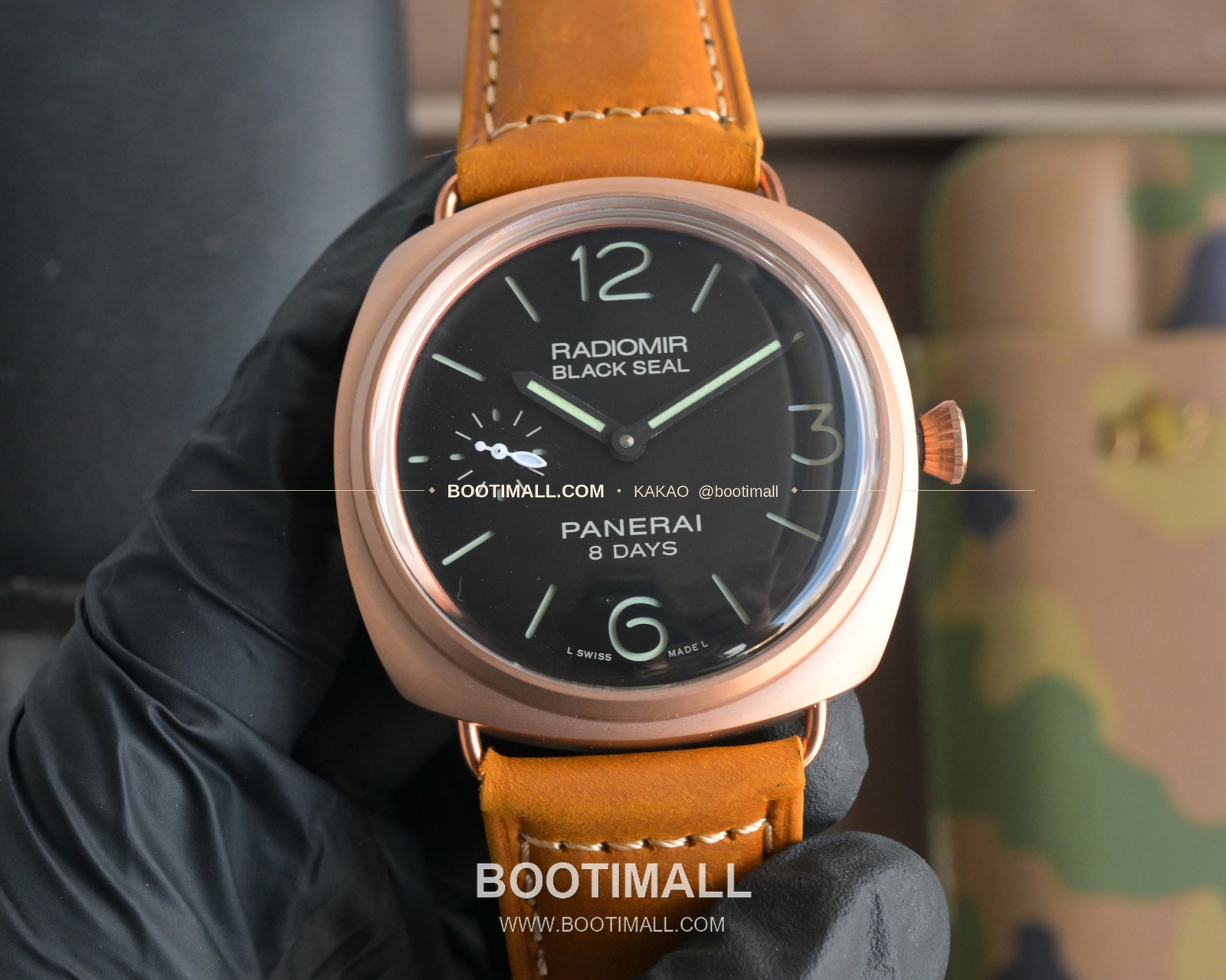 파네라이 루미노르 스틸 샌드위치 다이얼 수동 메커니컬 Panerai Luminor Steel Sandwich Dial Manual Mechanical 44mm 7