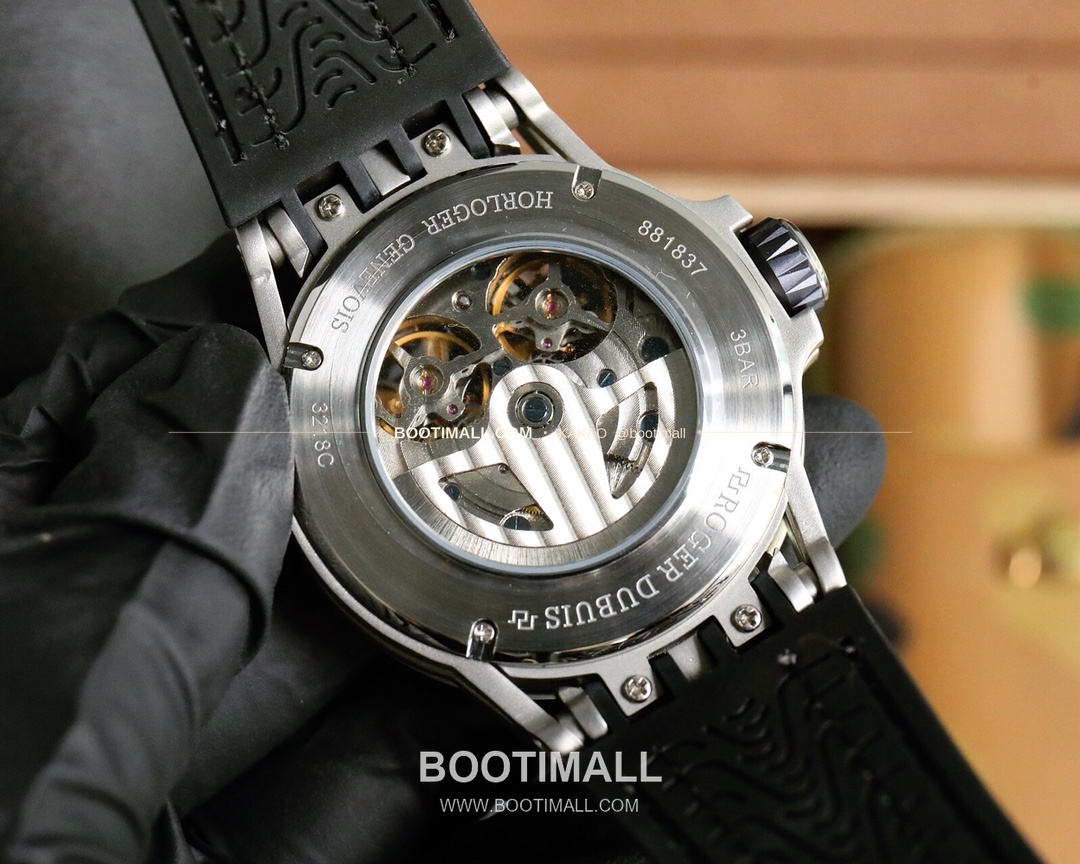 로저드뷔 엑스칼리버 스켈레톤 더블밸런스 DLC 티타늄 오토매틱 Roger Dubuis Excalibur Skeleton Double Balance DLC Titanium Automatic 46mm 8