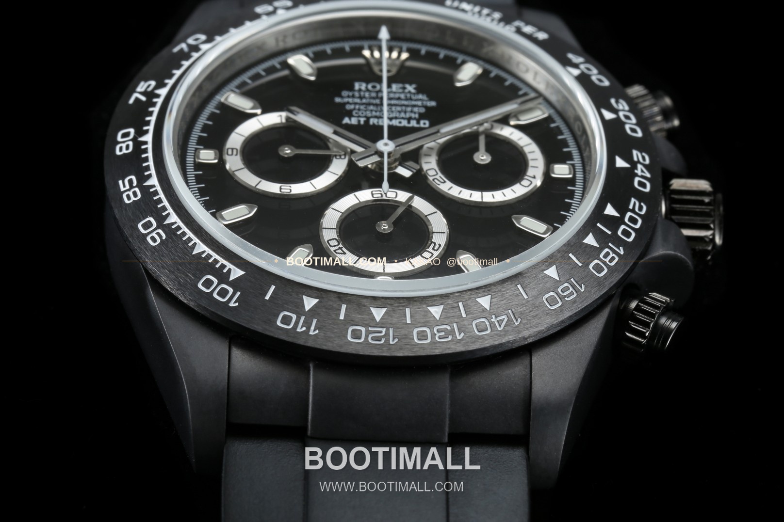 롤렉스 데이토나 AET 커스텀 블랙 세라믹 크로노그래프 오토매틱 Rolex Daytona AET Custom Black Ceramic Chronograph Automatic 40mm 4