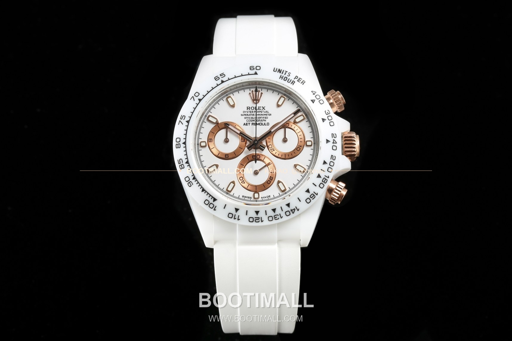 롤렉스 데이토나 AET 커스텀 블랙 세라믹 크로노그래프 오토매틱 Rolex Daytona AET Custom Black Ceramic Chronograph Automatic 40mm 1