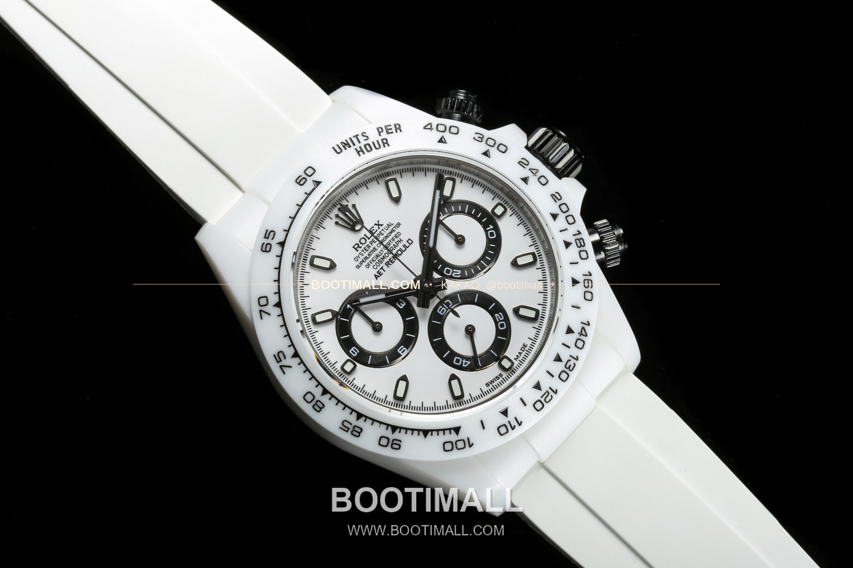 롤렉스 데이토나 AET 커스텀 블랙 세라믹 크로노그래프 오토매틱 Rolex Daytona AET Custom Black Ceramic Chronograph Automatic 40mm 2