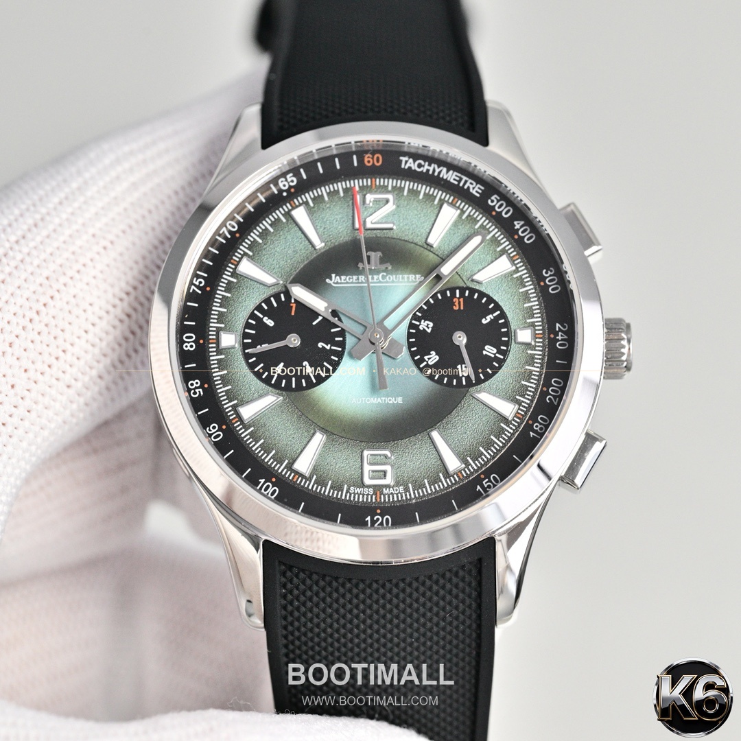 예거르쿨트르 폴라리스 스틸 선레이 다이얼 오토매틱 Jaeger-LeCoultre Polaris Steel Sunray Dial Automatic 42mm 4