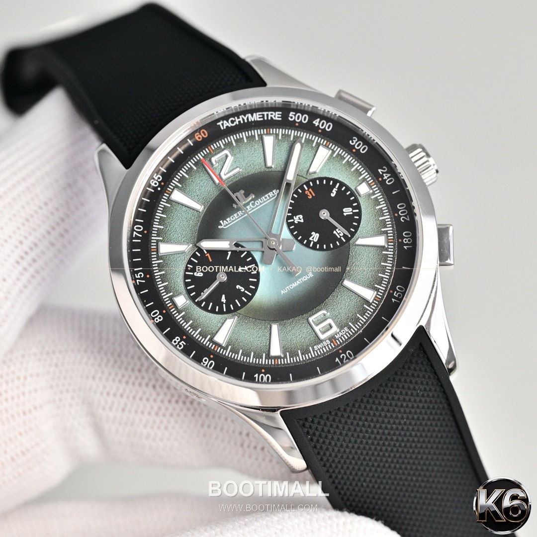 예거르쿨트르 폴라리스 스틸 선레이 다이얼 오토매틱 Jaeger-LeCoultre Polaris Steel Sunray Dial Automatic 42mm 5