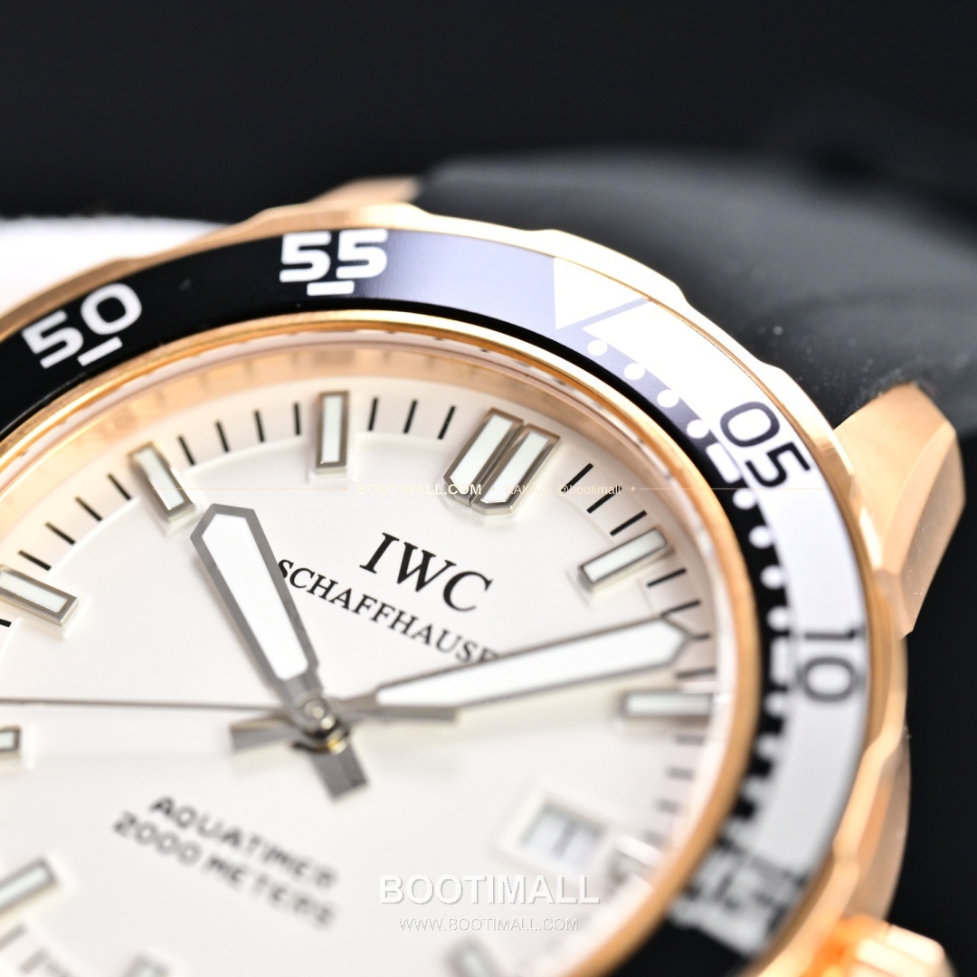 IWC 아쿠아타이머 스틸 블랙 베젤 오토매틱 IWC Aquatimer Steel Black Bezel Automatic 44mm 4