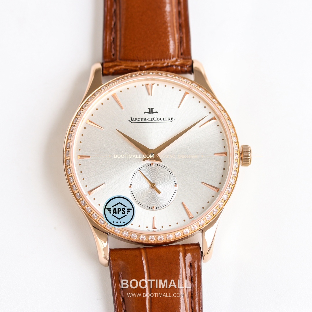 예거르쿨트르 마스터 울트라 씬 스틸 스몰세컨즈 오토매틱 Jaeger-LeCoultre Master Ultra Thin Steel Small Seconds Automatic 1218420 39mm 1