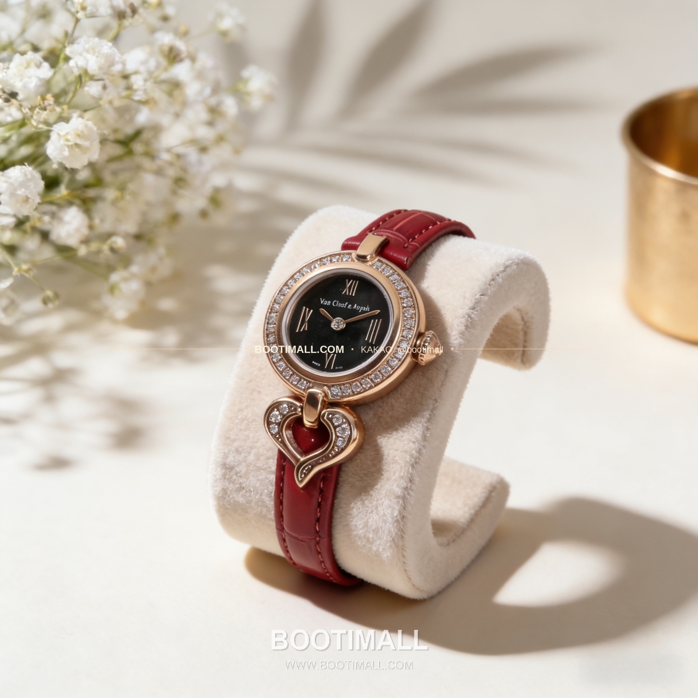 반클리프아펠 참스 골드 스틸 참 펜던트 쿼츠 Van Cleef & Arpels Charms Gold Steel Charm Pendant Quartz 25mm 2