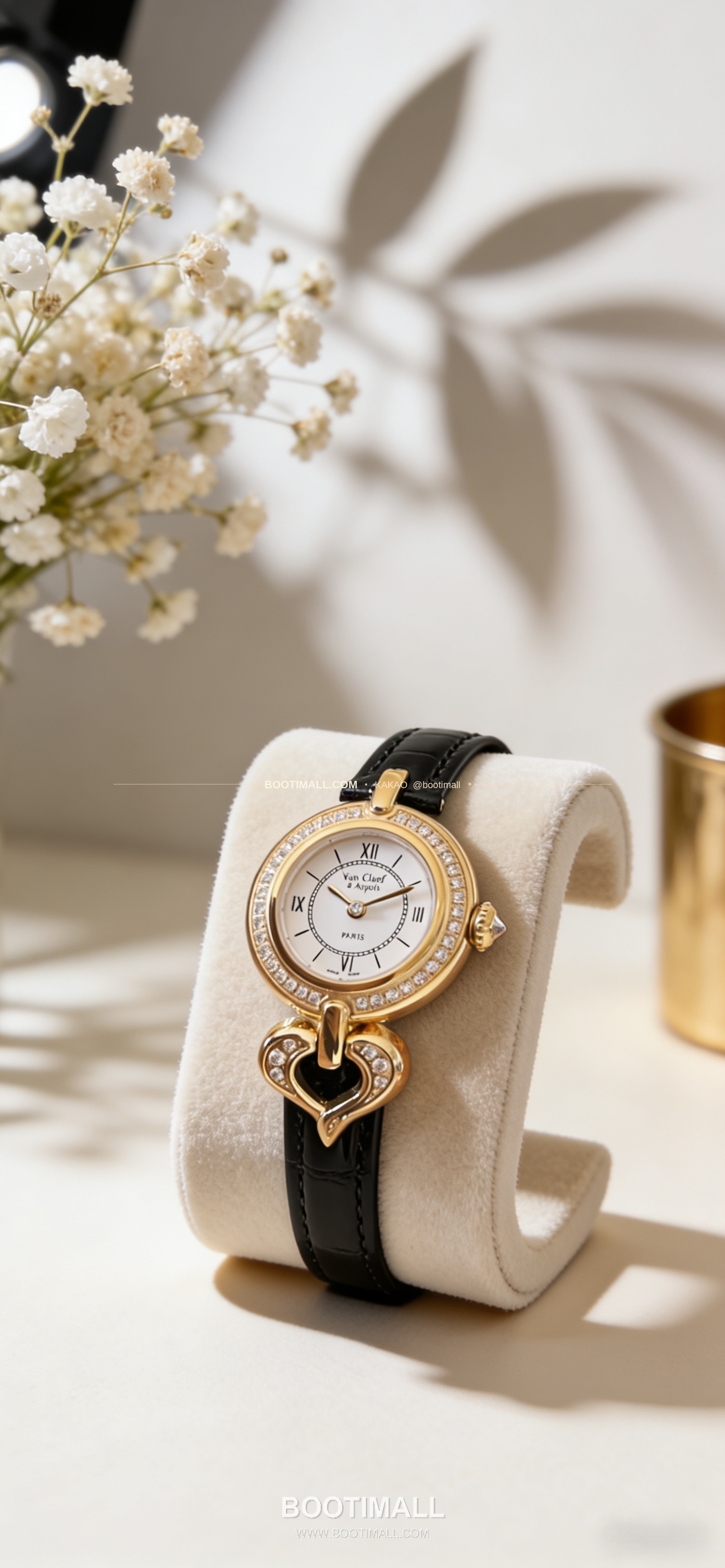 반클리프아펠 참스 골드 스틸 참 펜던트 쿼츠 Van Cleef & Arpels Charms Gold Steel Charm Pendant Quartz 25mm 3